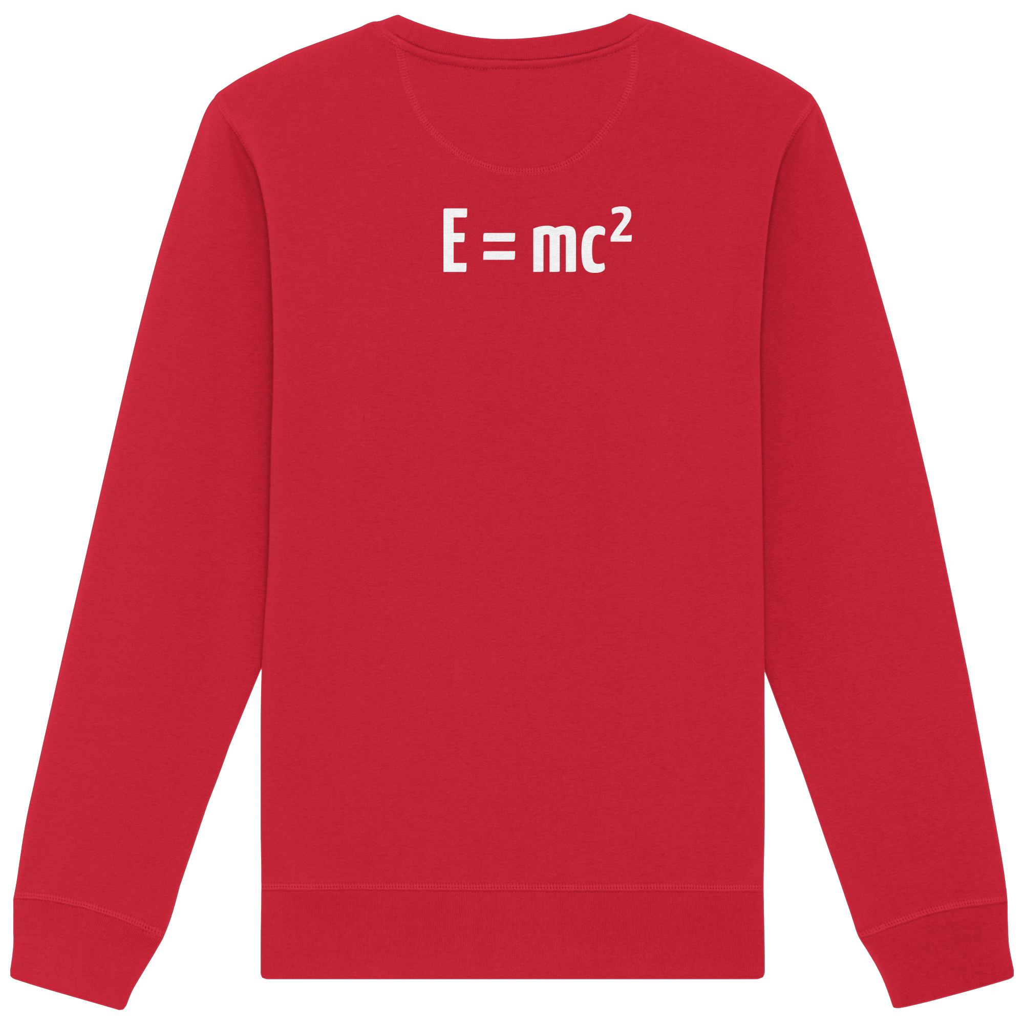 WHITE BACK (K3) - Organic Basic Unisex Sweatshirt