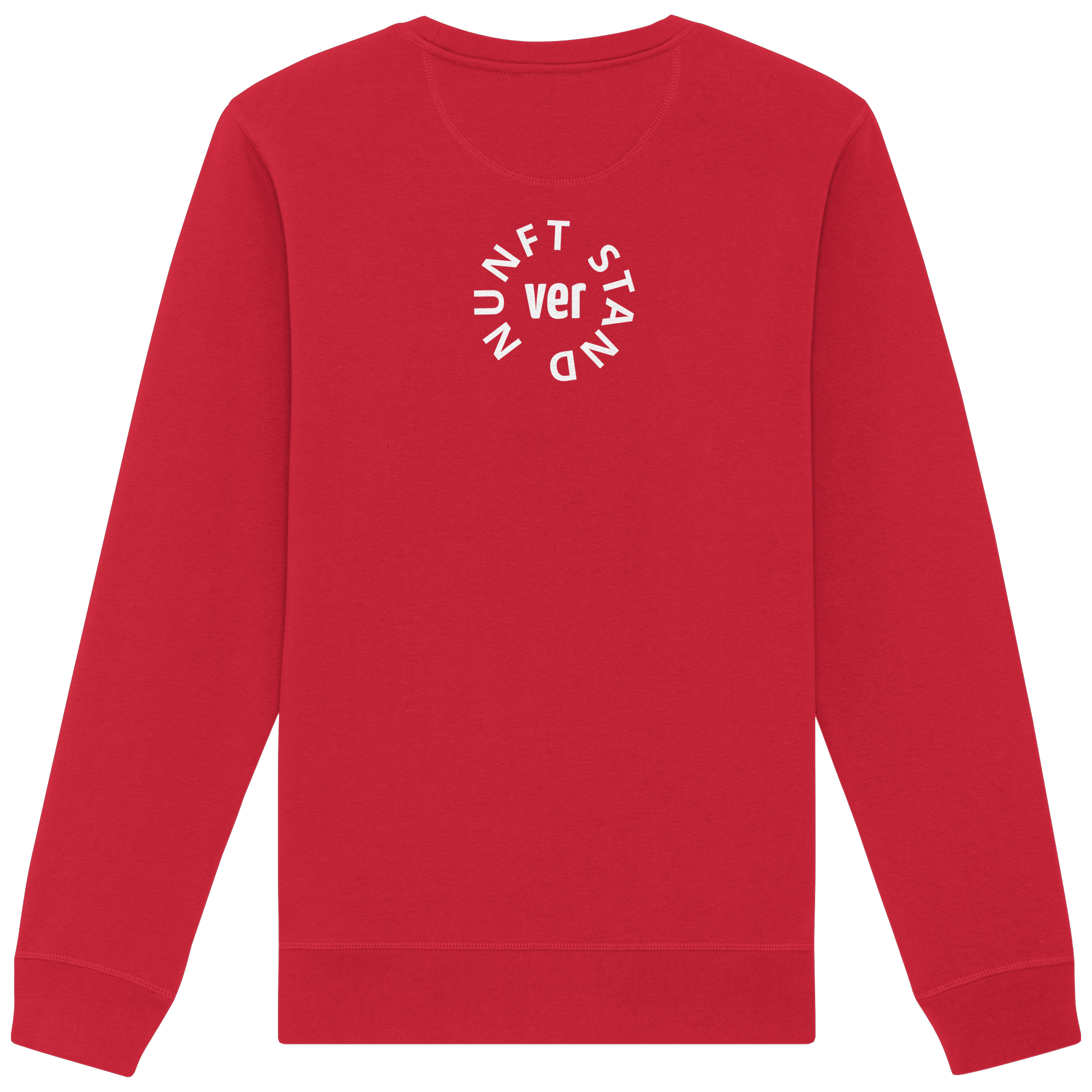 WHITE BACK (K4) - Organic Basic Unisex Sweatshirt