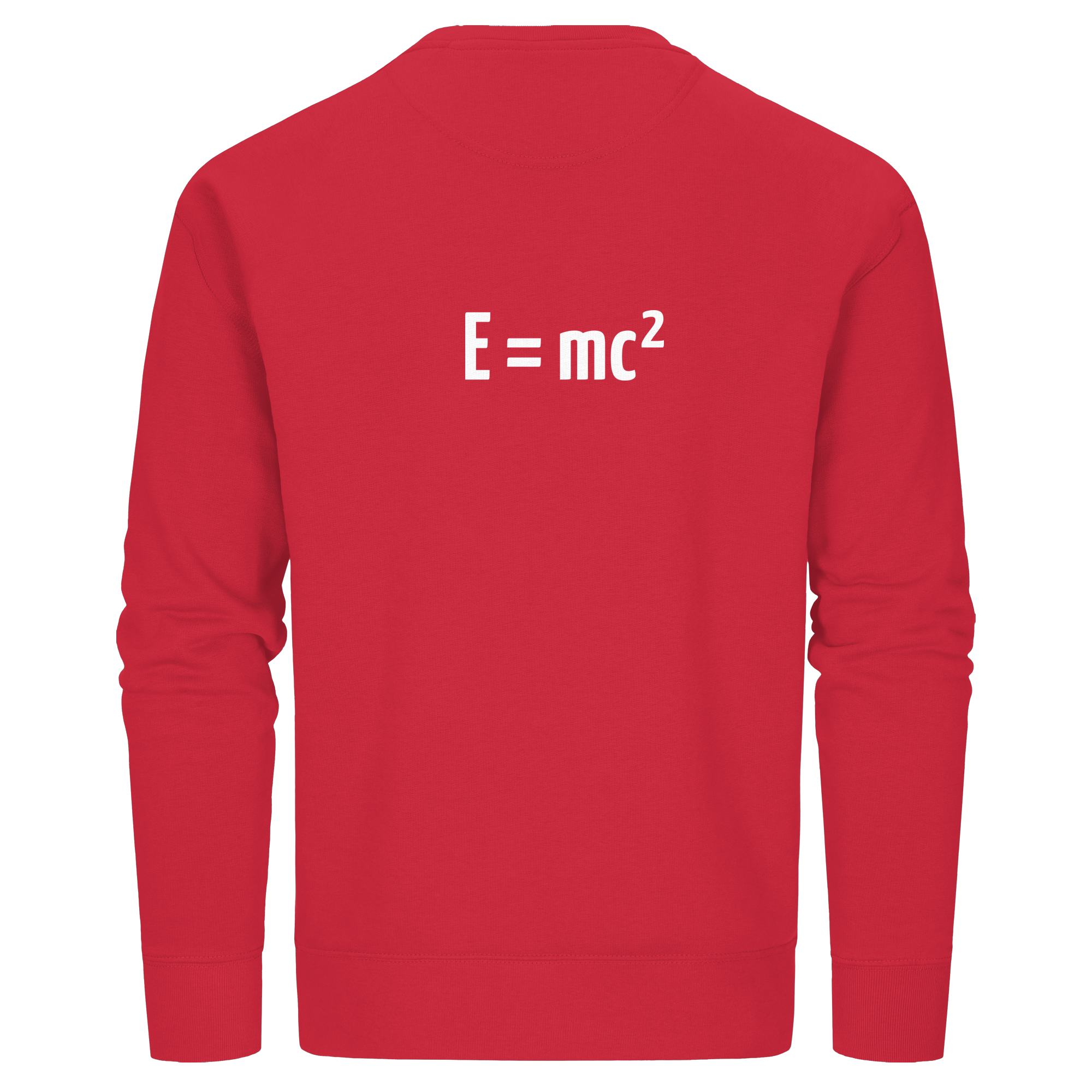 WHITE BACK (K3) - Organic Basic Unisex Sweatshirt