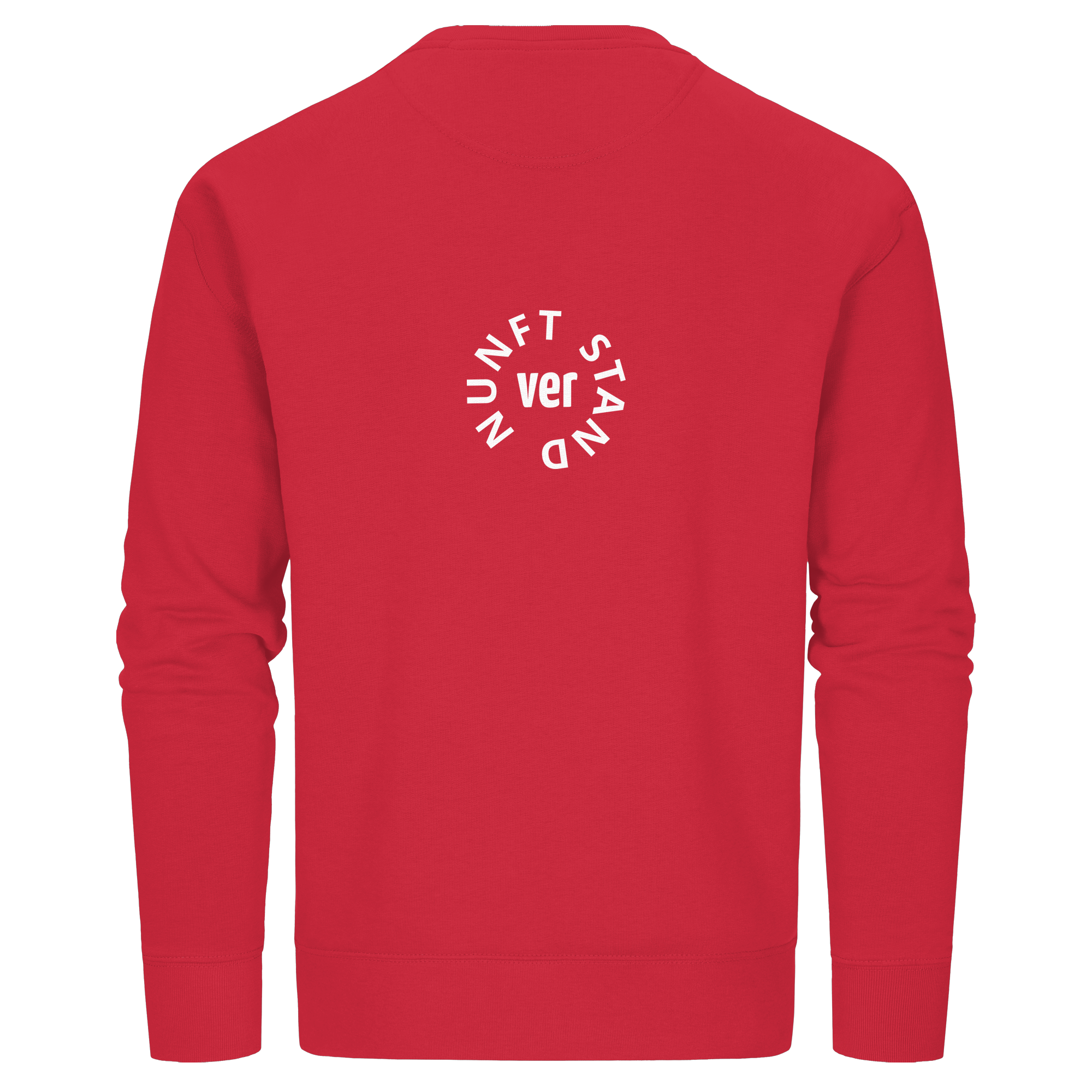 WHITE BACK (K4) - Organic Basic Unisex Sweatshirt