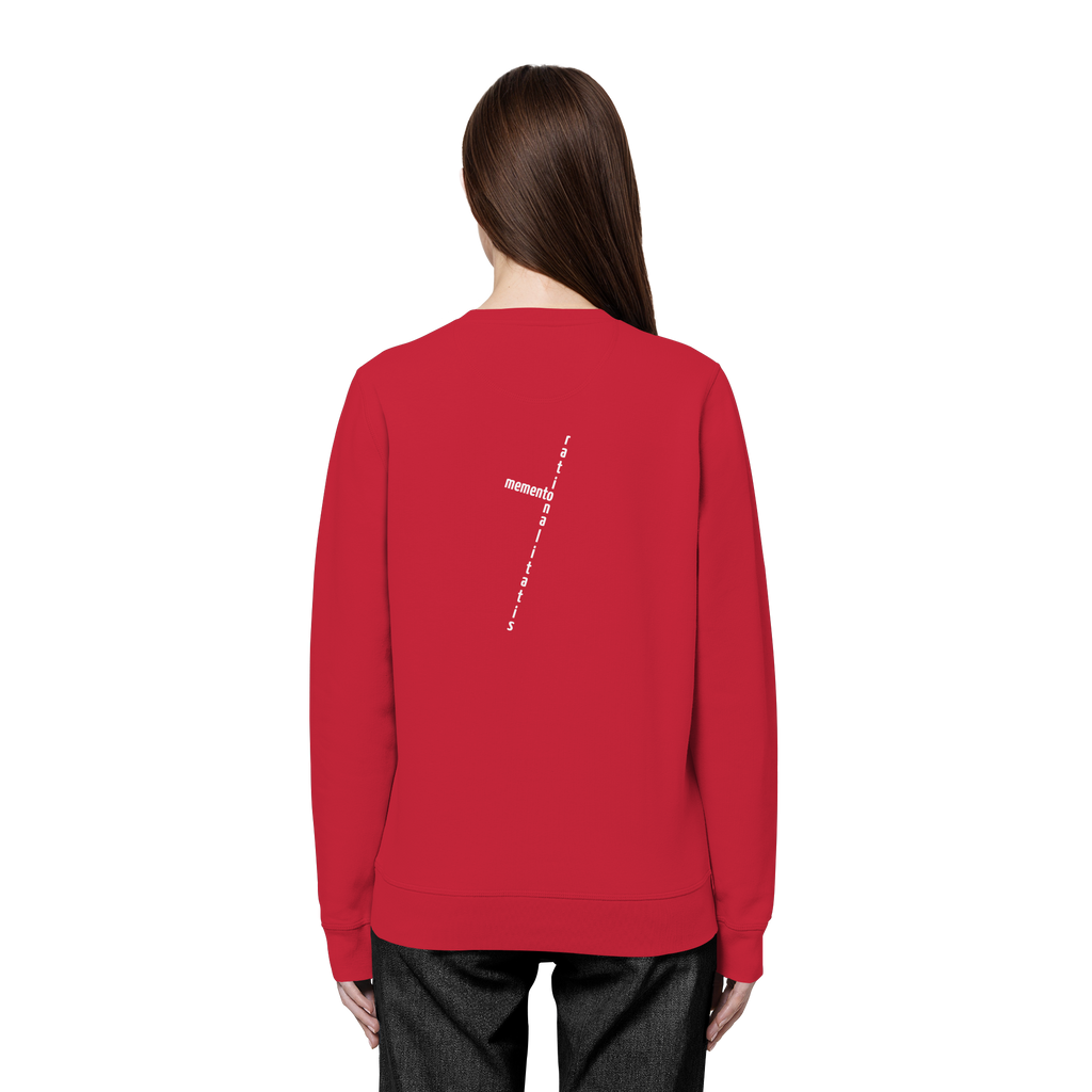 WHITE BACK (K2) - Organic Basic Unisex Sweatshirt