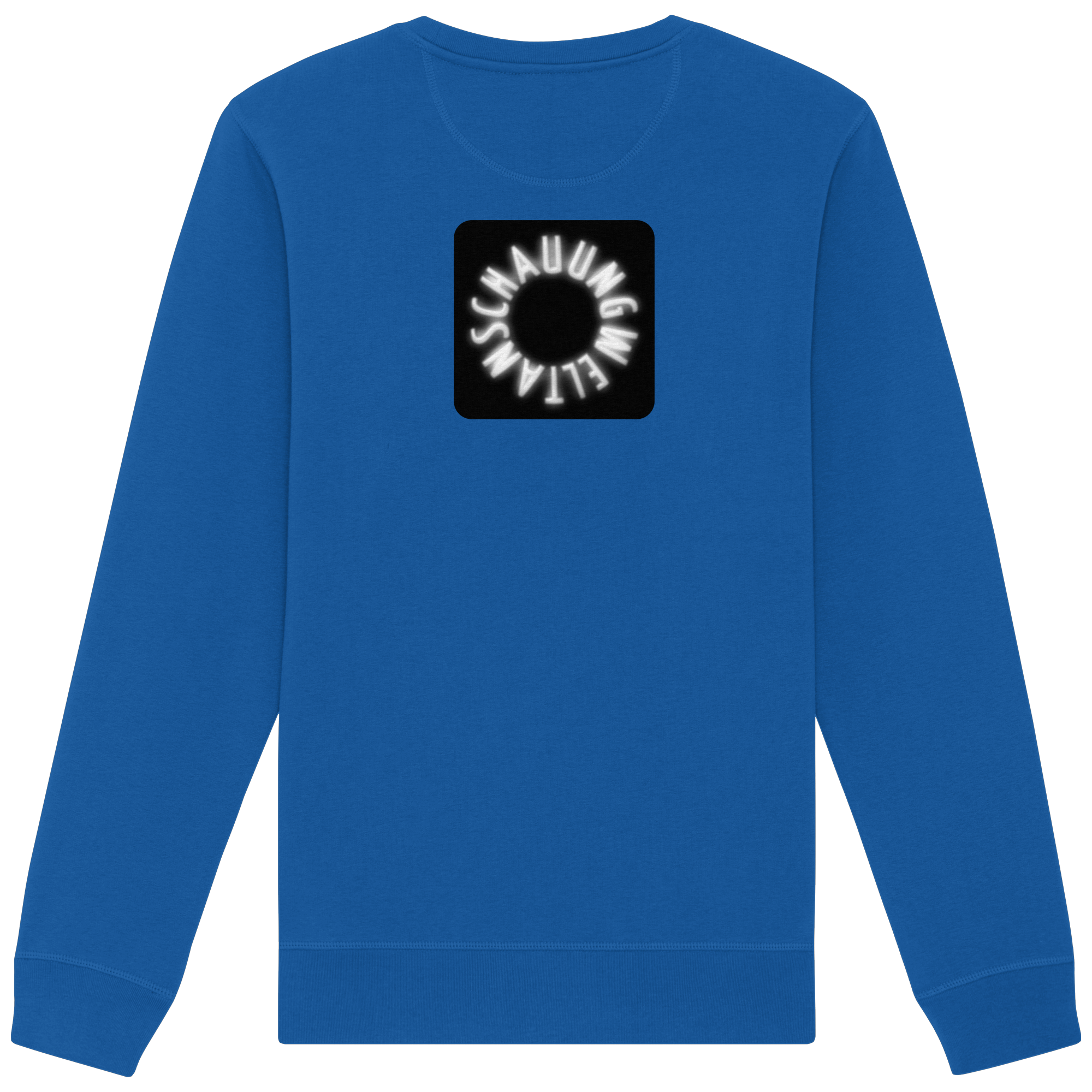WHITE BACK (K5) - Organic Basic Unisex Sweatshirt