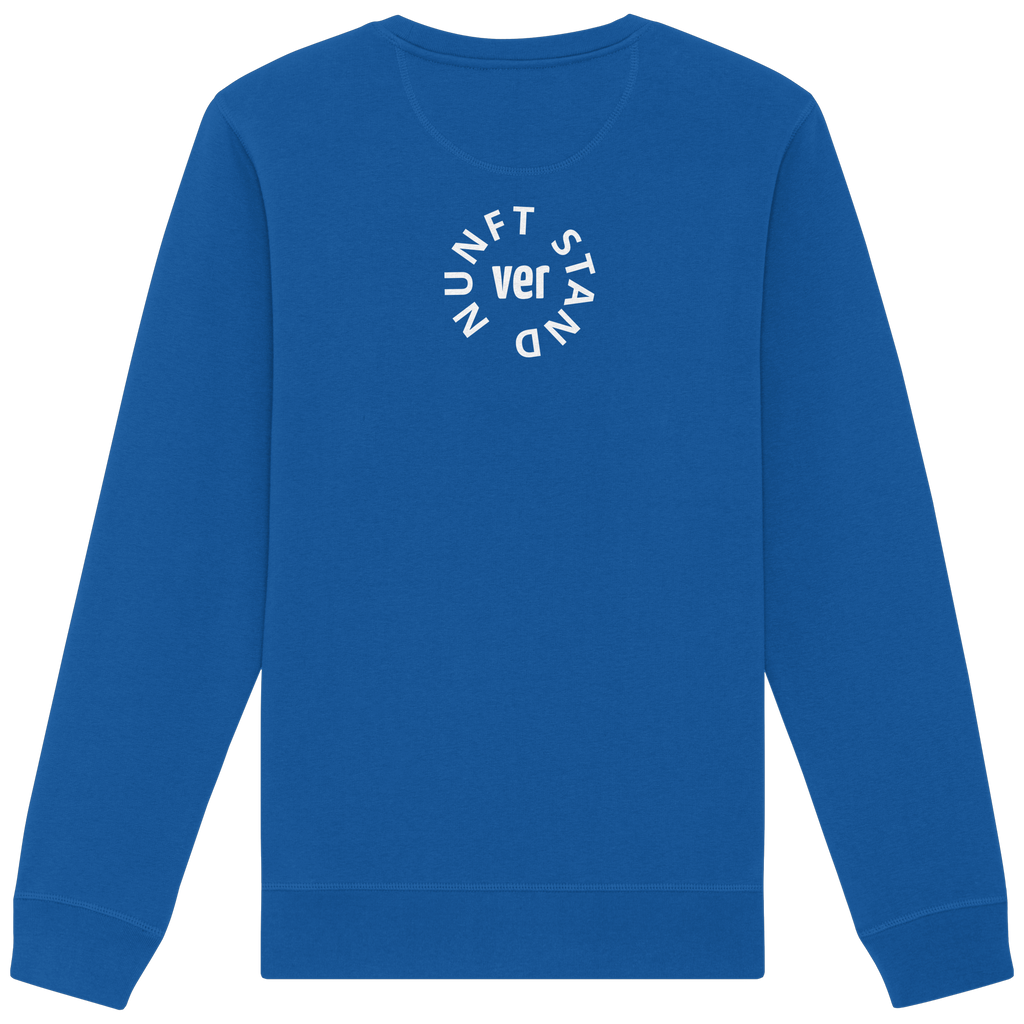 WHITE BACK (K4) - Organic Basic Unisex Sweatshirt