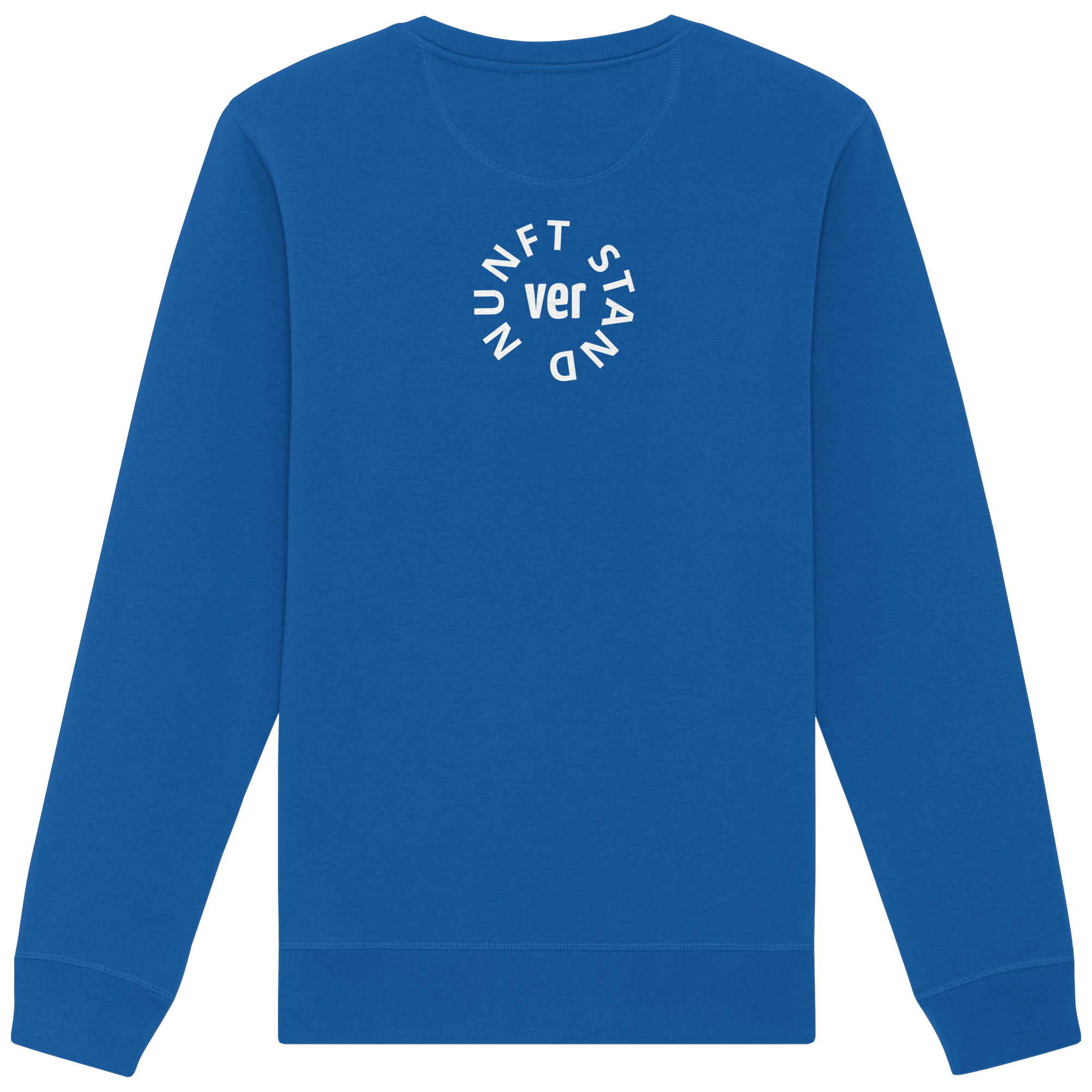 WHITE BACK (K4) - Organic Basic Unisex Sweatshirt