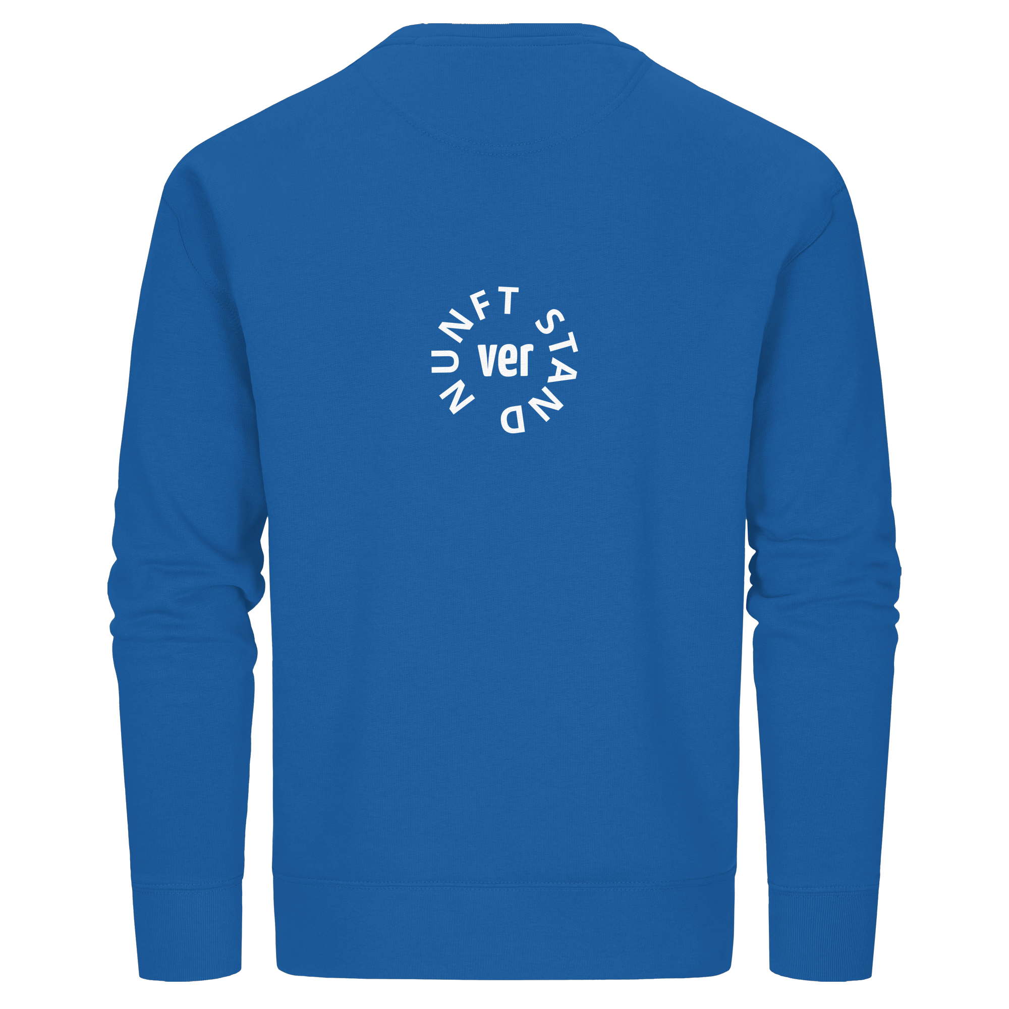 WHITE BACK (K4) - Organic Basic Unisex Sweatshirt
