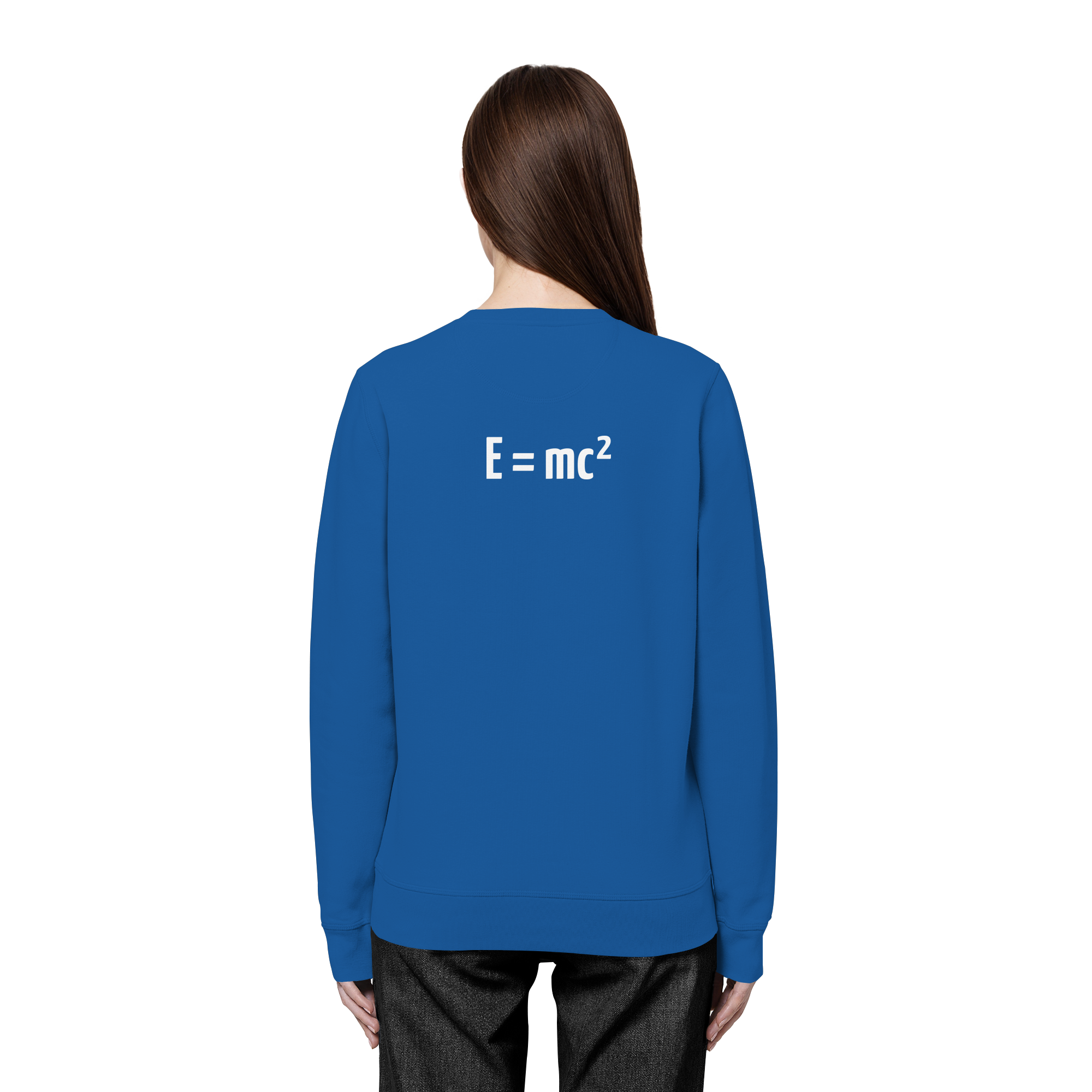 WHITE BACK (K3) - Organic Basic Unisex Sweatshirt