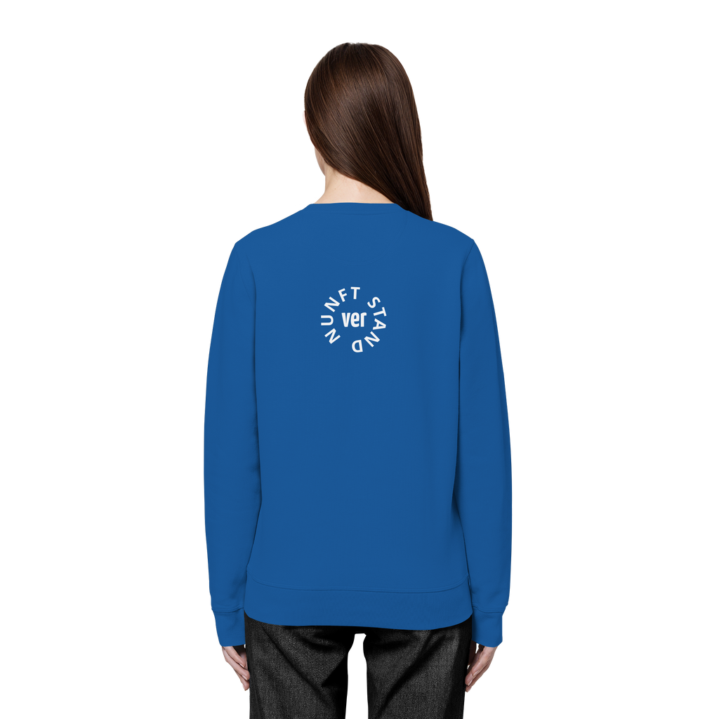 WHITE BACK (K4) - Organic Basic Unisex Sweatshirt