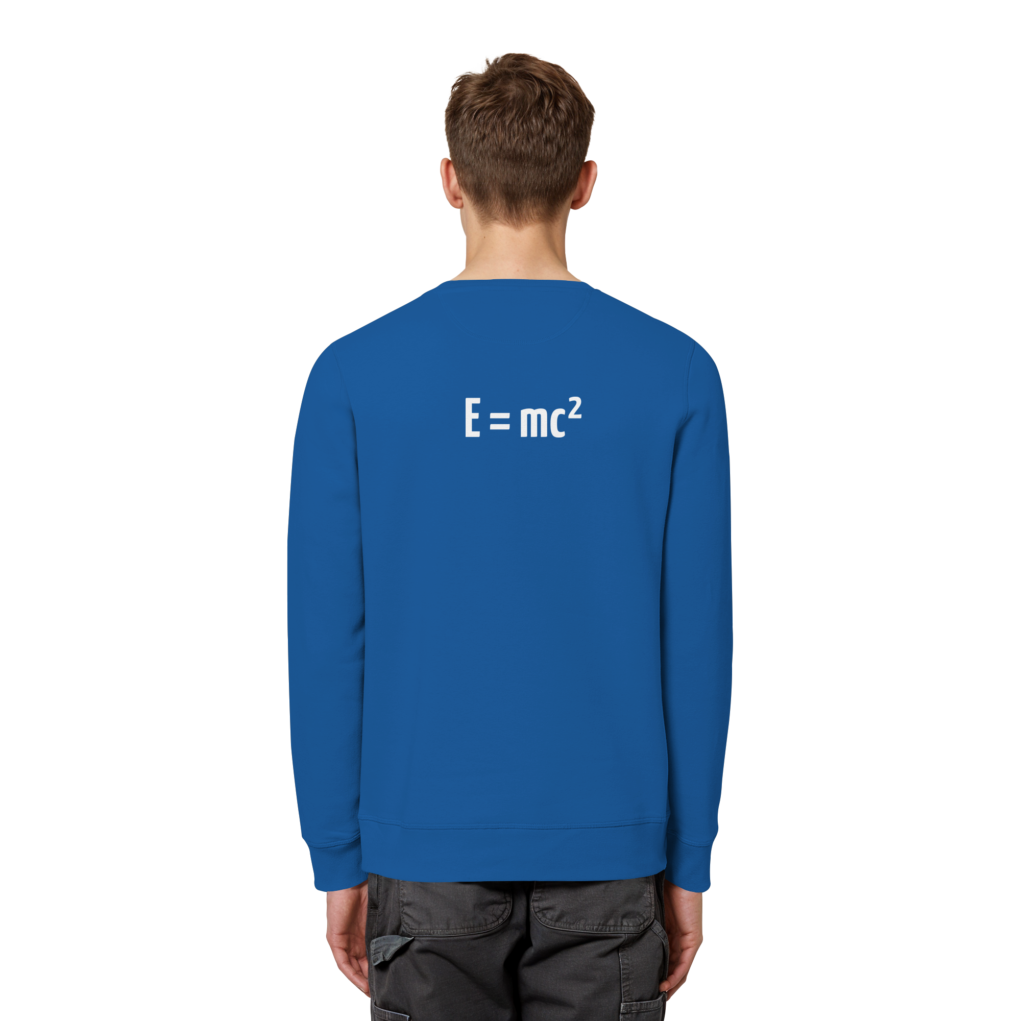 WHITE BACK (K3) - Organic Basic Unisex Sweatshirt