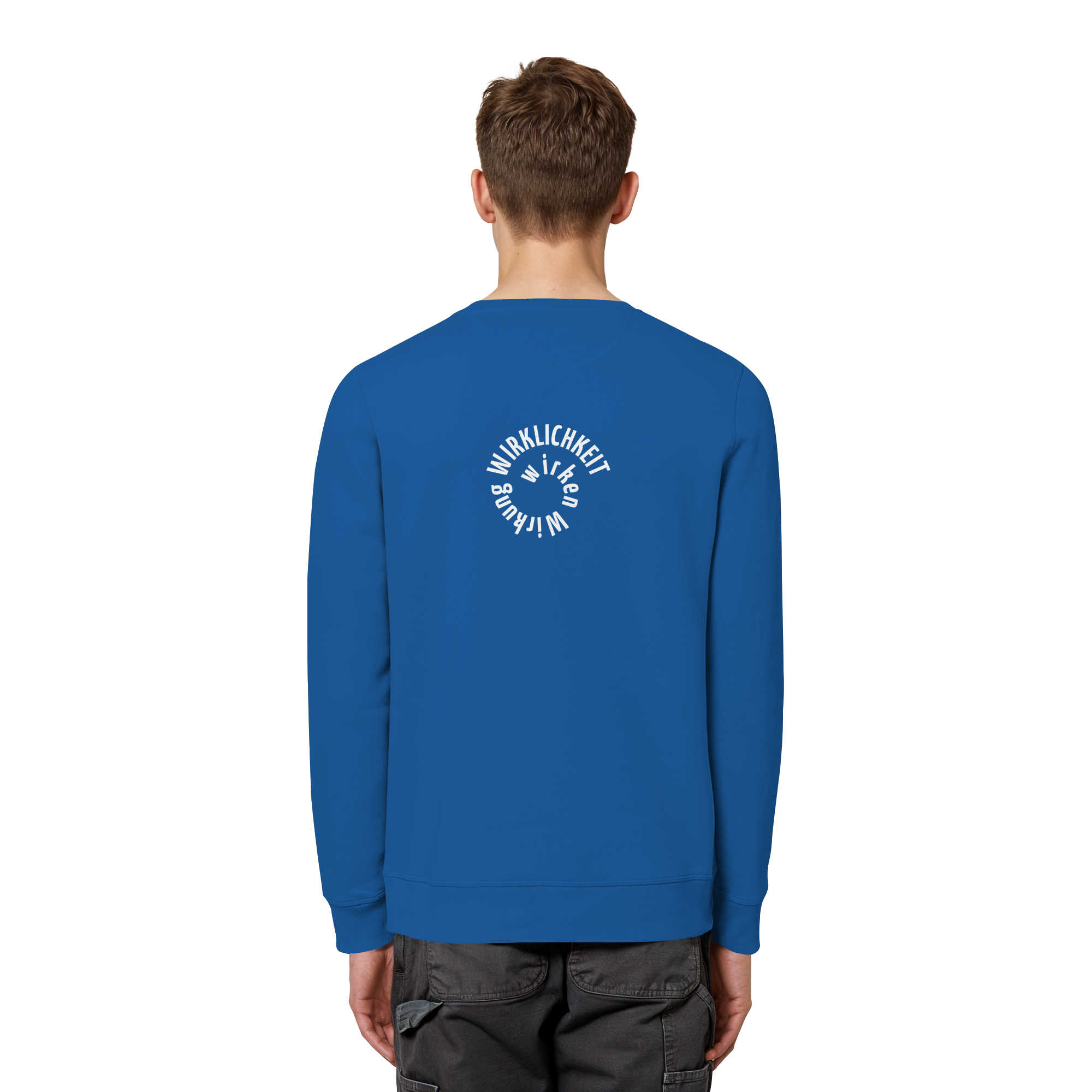 WHITE BACK - Basic Unisex Sweatshirt