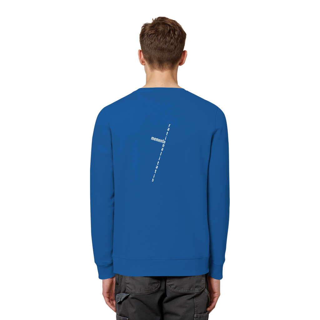 WHITE BACK (K2) - Organic Basic Unisex Sweatshirt