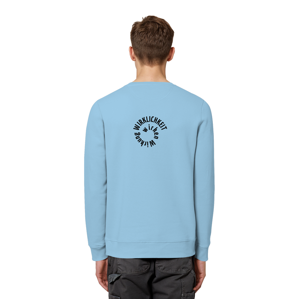 BLACK BACK (K1) - Organic Basic Unisex Sweatshirt