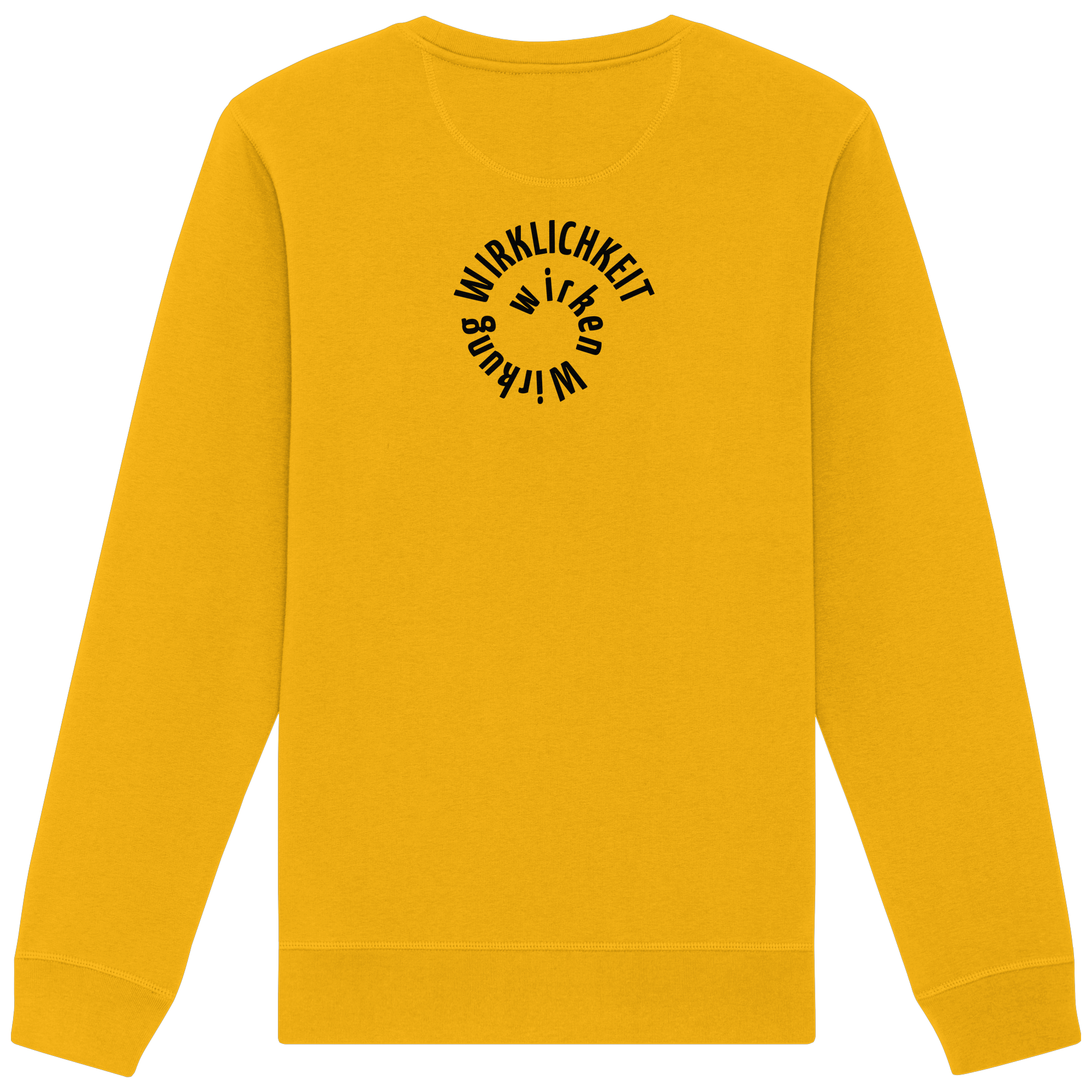 BLACK BACK (K1) - Organic Basic Unisex Sweatshirt