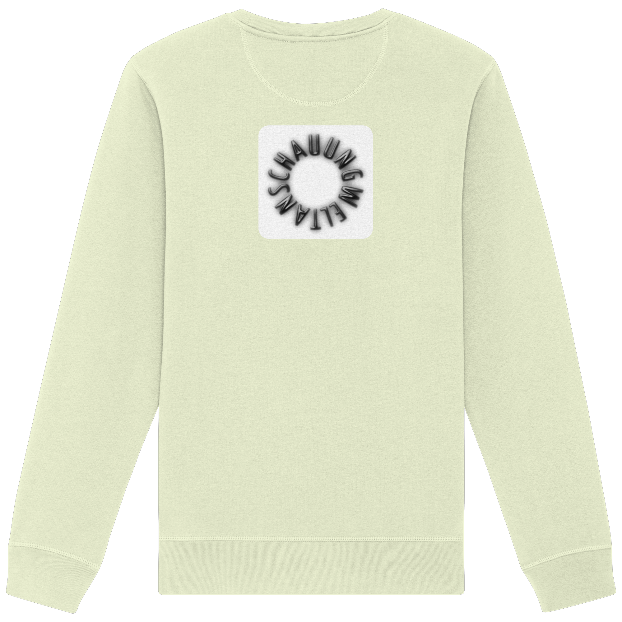 BLACK BACK (K5) - Organic Basic Unisex Sweatshirt