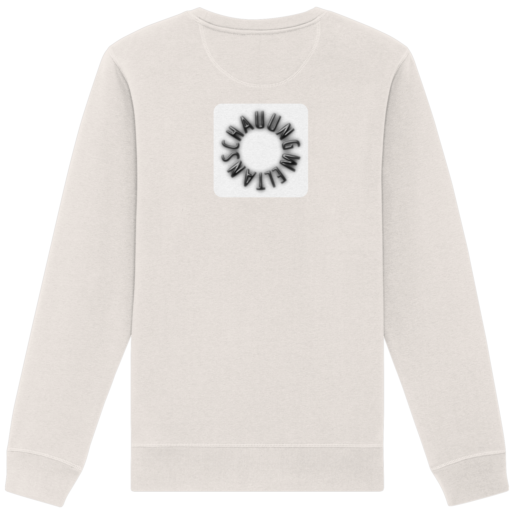 BLACK BACK (K5) - Organic Basic Unisex Sweatshirt