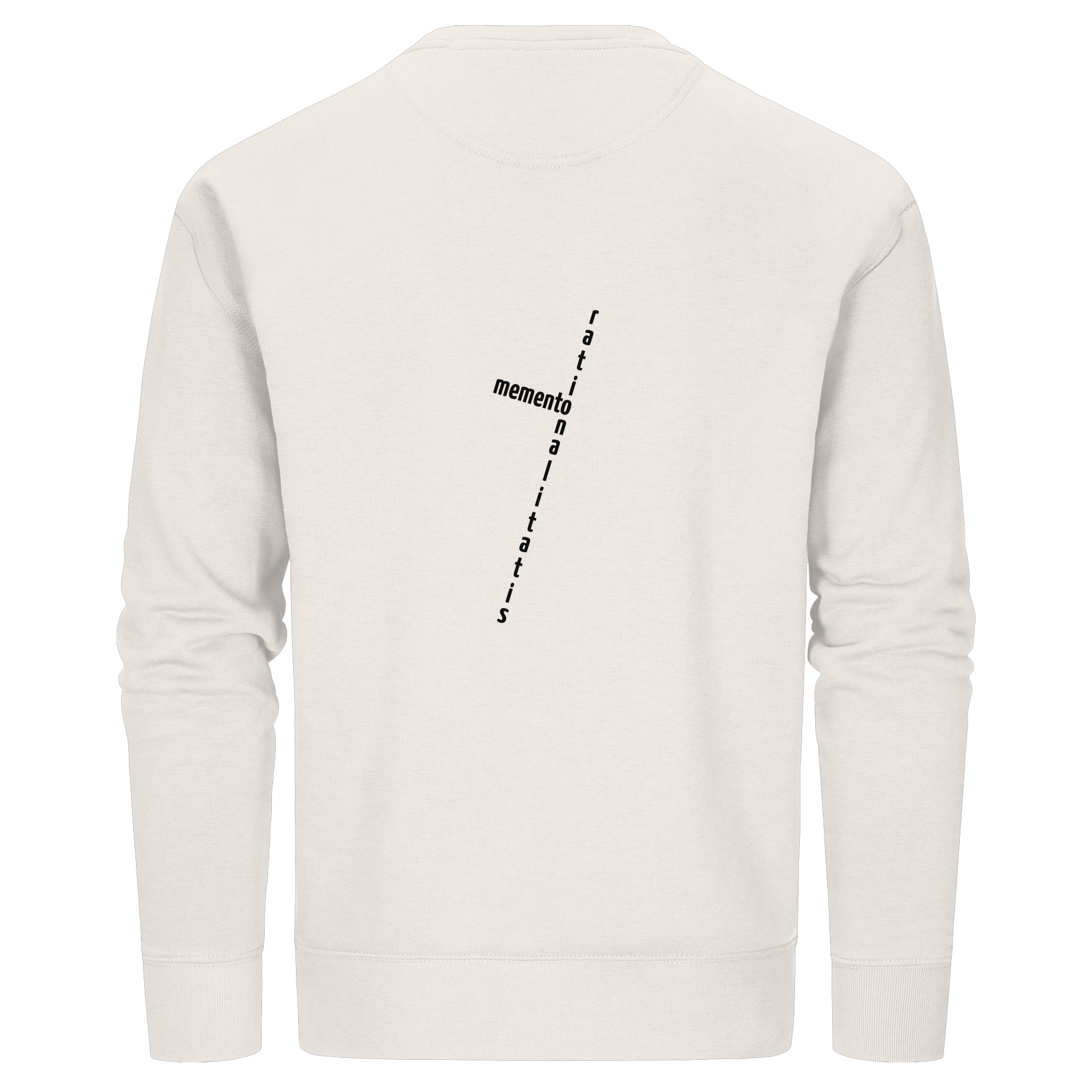 BLACK BACK (K2) - Organic Basic Unisex Sweatshirt