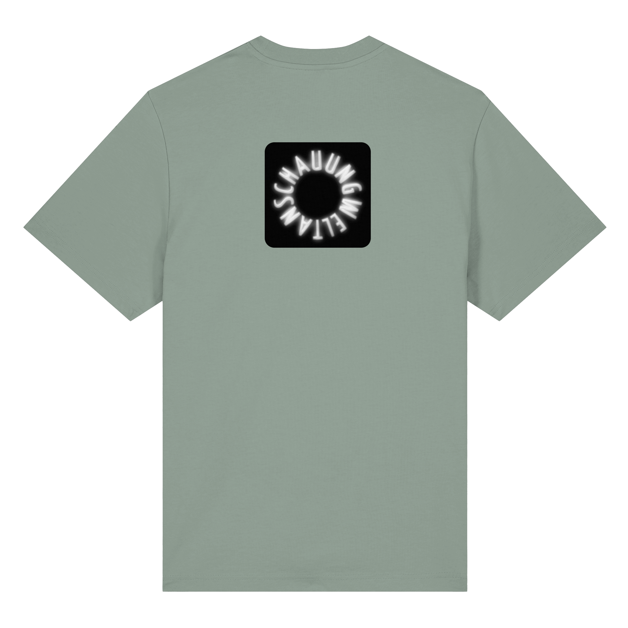 WHITE BACK (K5) - Organic Heavy Shirt