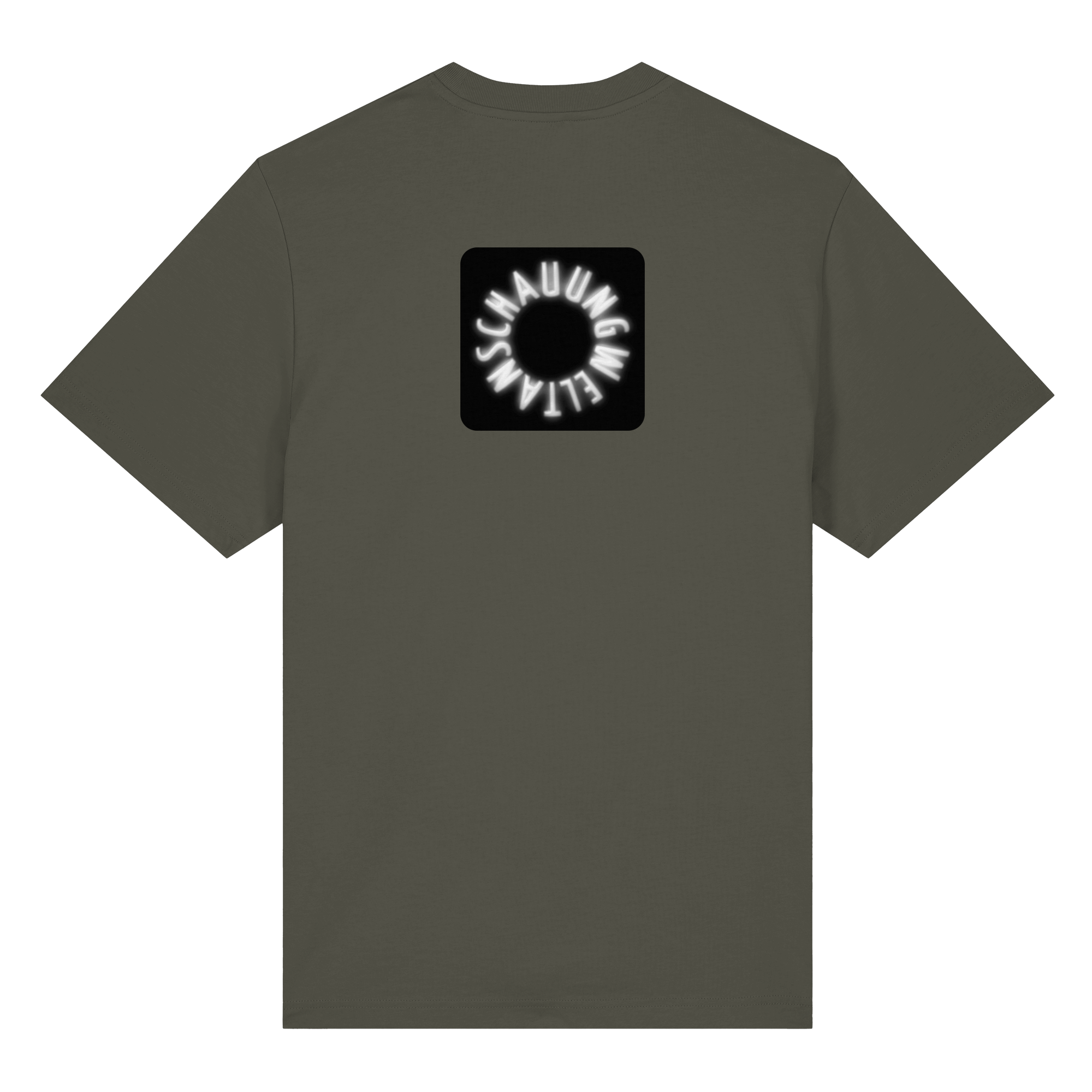 WHITE BACK (K5) - Organic Heavy Shirt