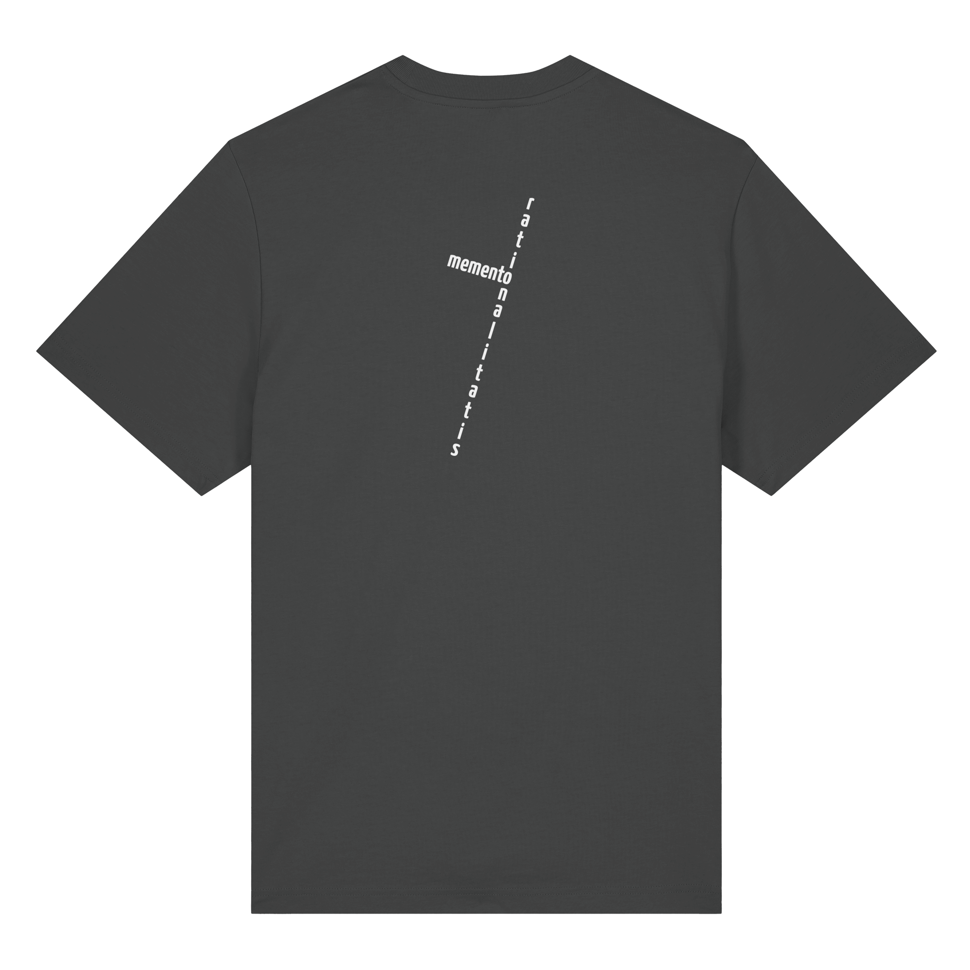 WHITE BACK (K2) - Organic Heavy T-Shirt