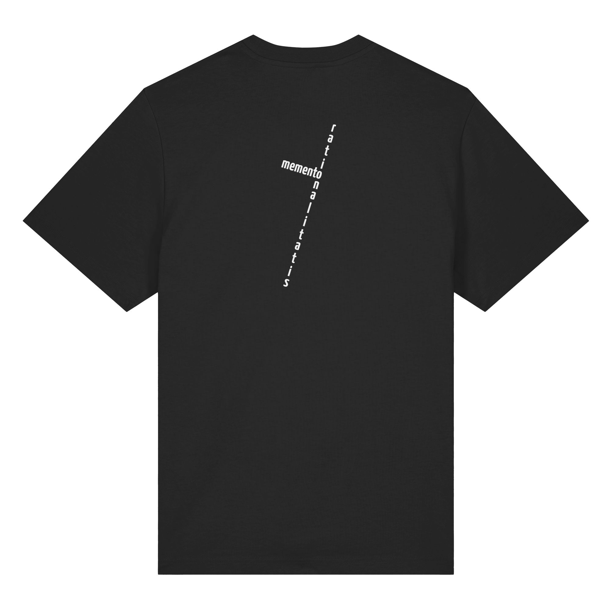 WHITE BACK (K2) - Organic Heavy T-Shirt