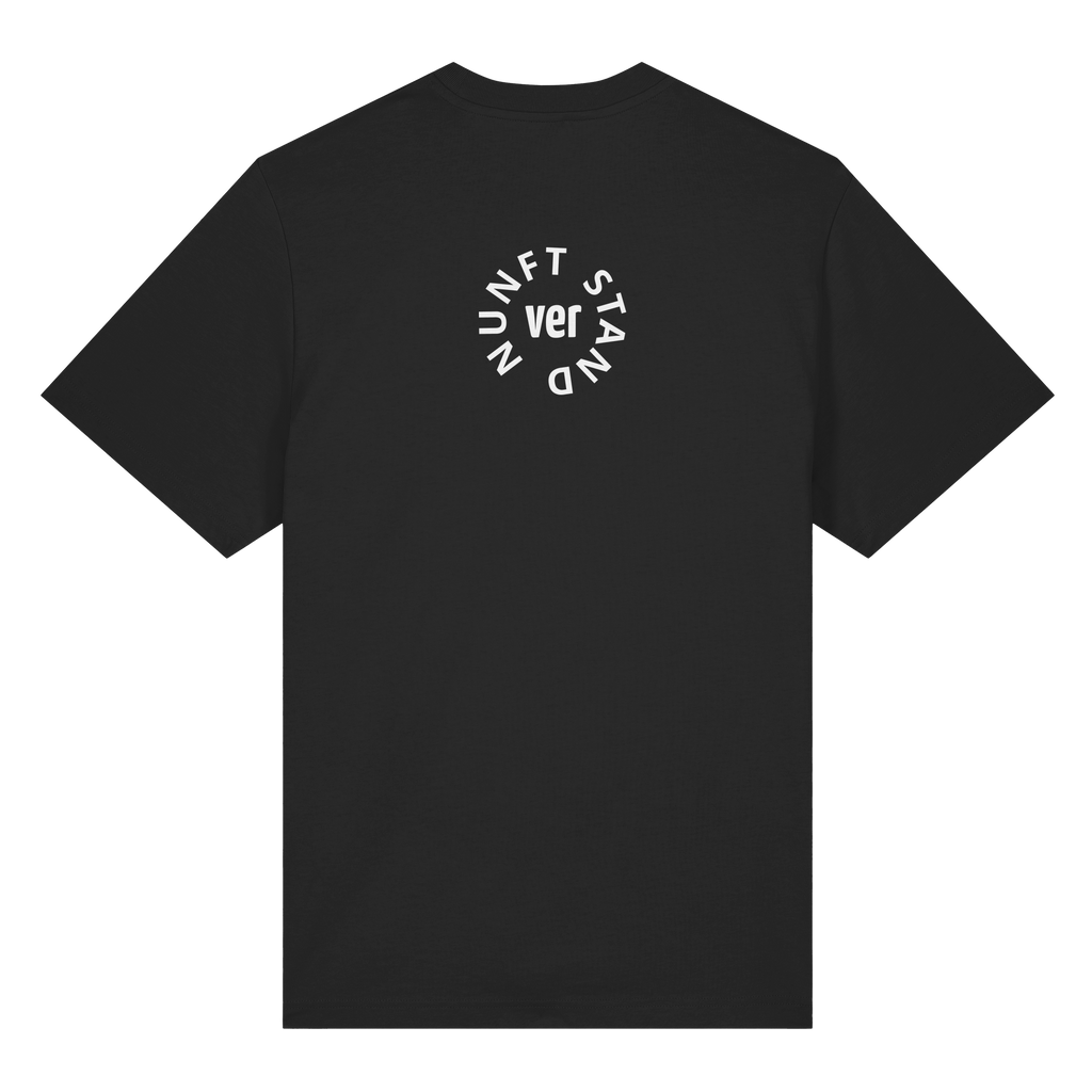 WHITE BACK (K4) - Organic Heavy T-Shirt