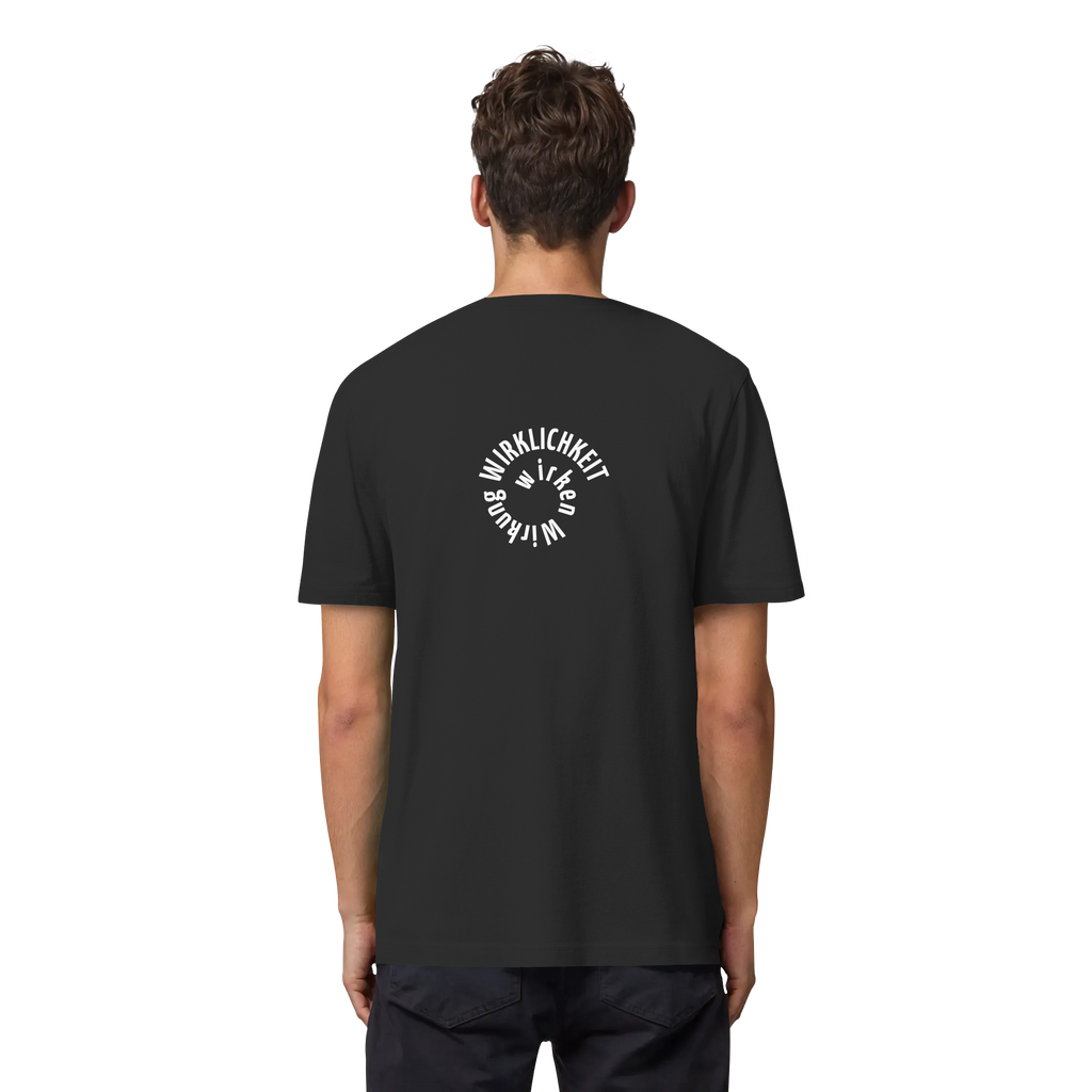 WHITE BACK - Heavy T-Shirt