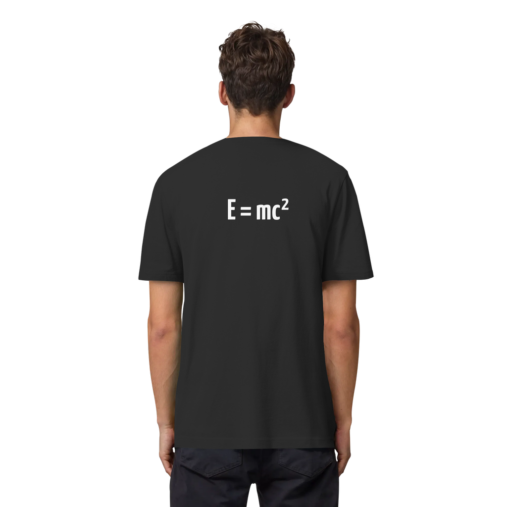 WHITE BACK (K3) - Organic Heavy T-Shirt