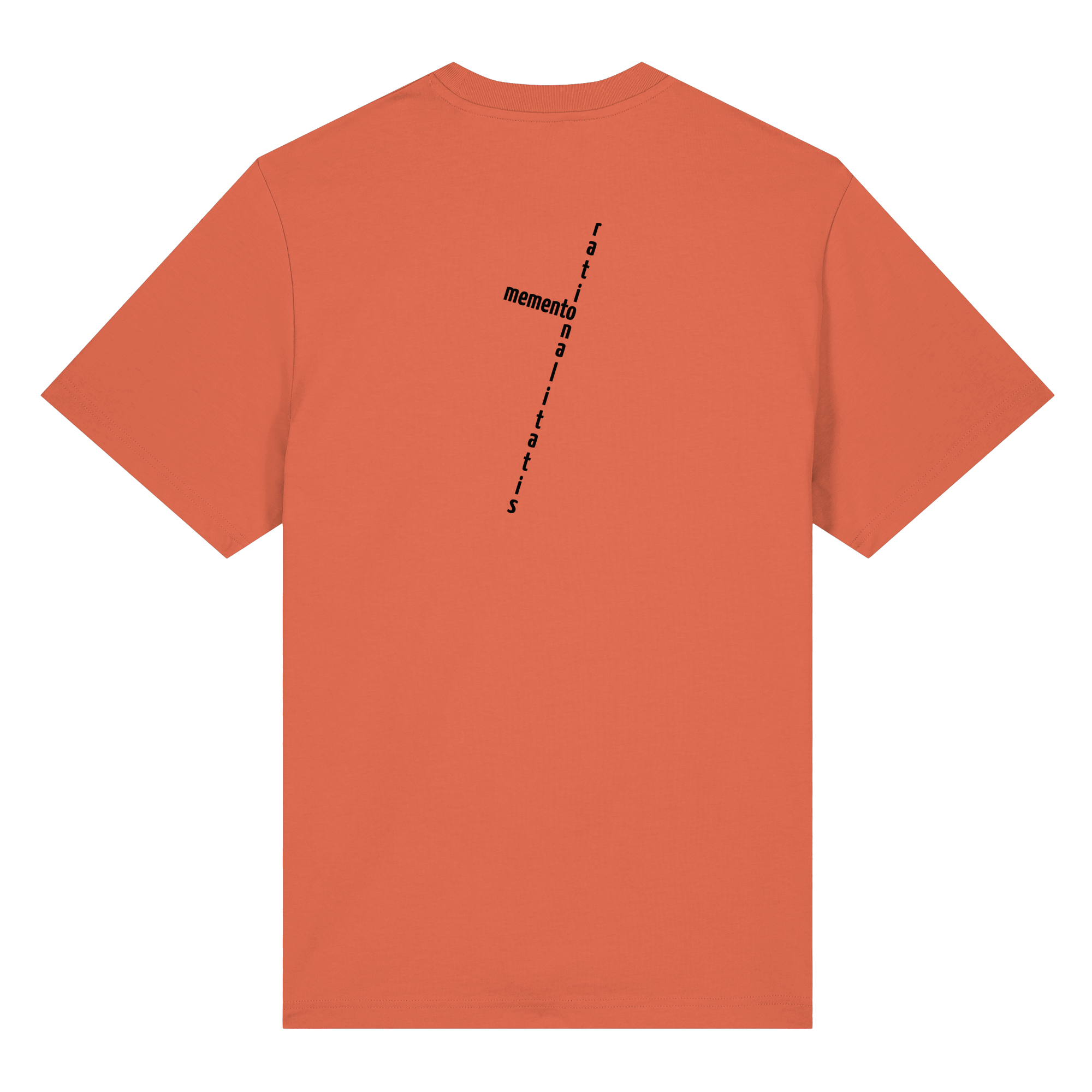 BLACK BACK (K2) - Organic Heavy T-Shirt