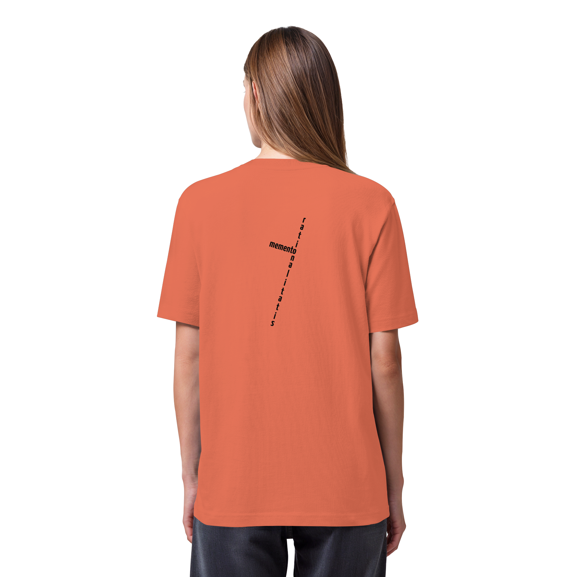 BLACK BACK (K2) - Organic Heavy T-Shirt