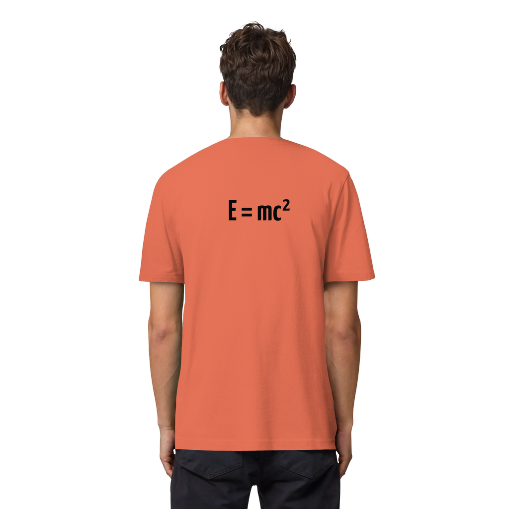 BLACK BACK (K3) - Organic Heavy T-Shirt