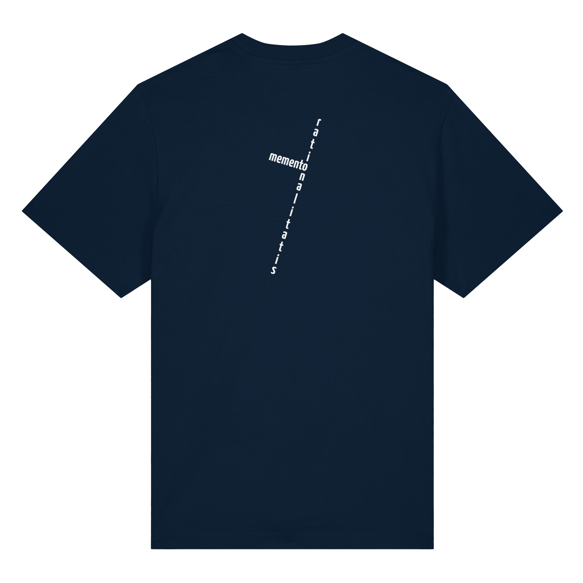 WHITE BACK (K2) - Organic Heavy T-Shirt