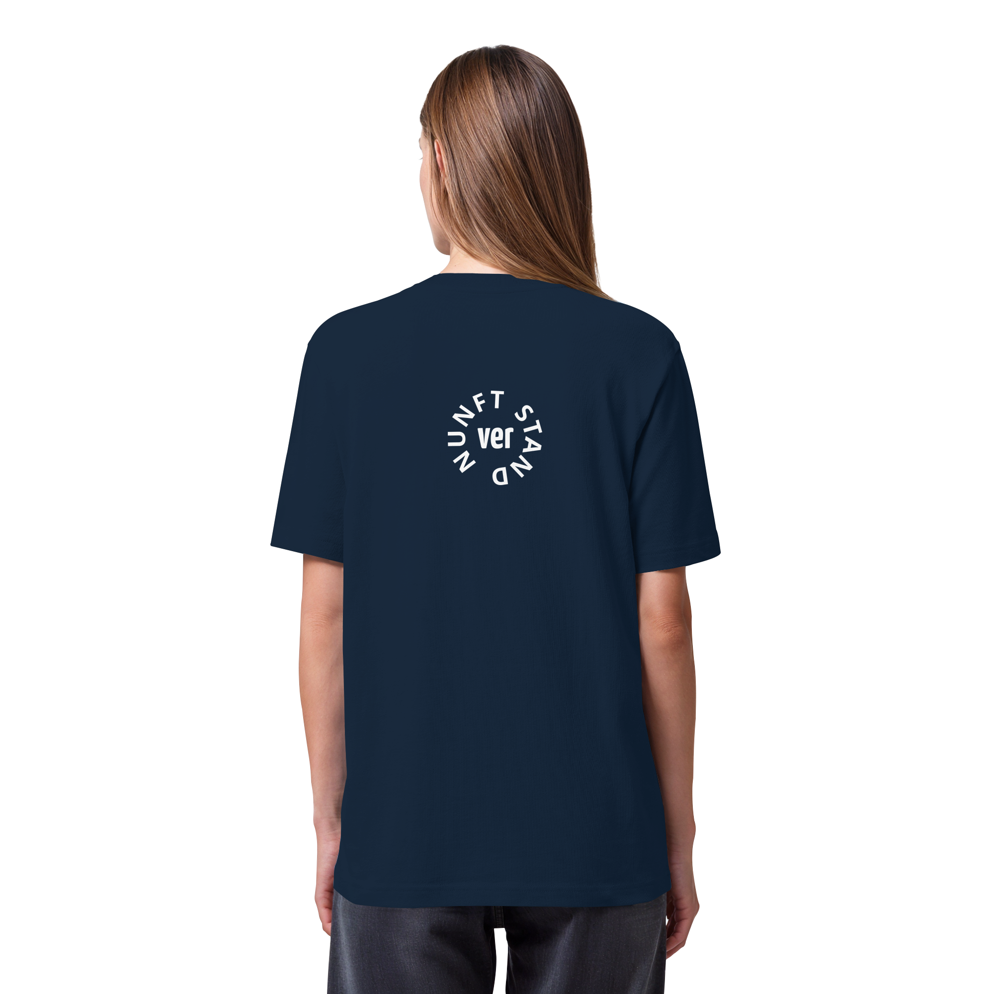 WHITE BACK (K4) - Organic Heavy T-Shirt