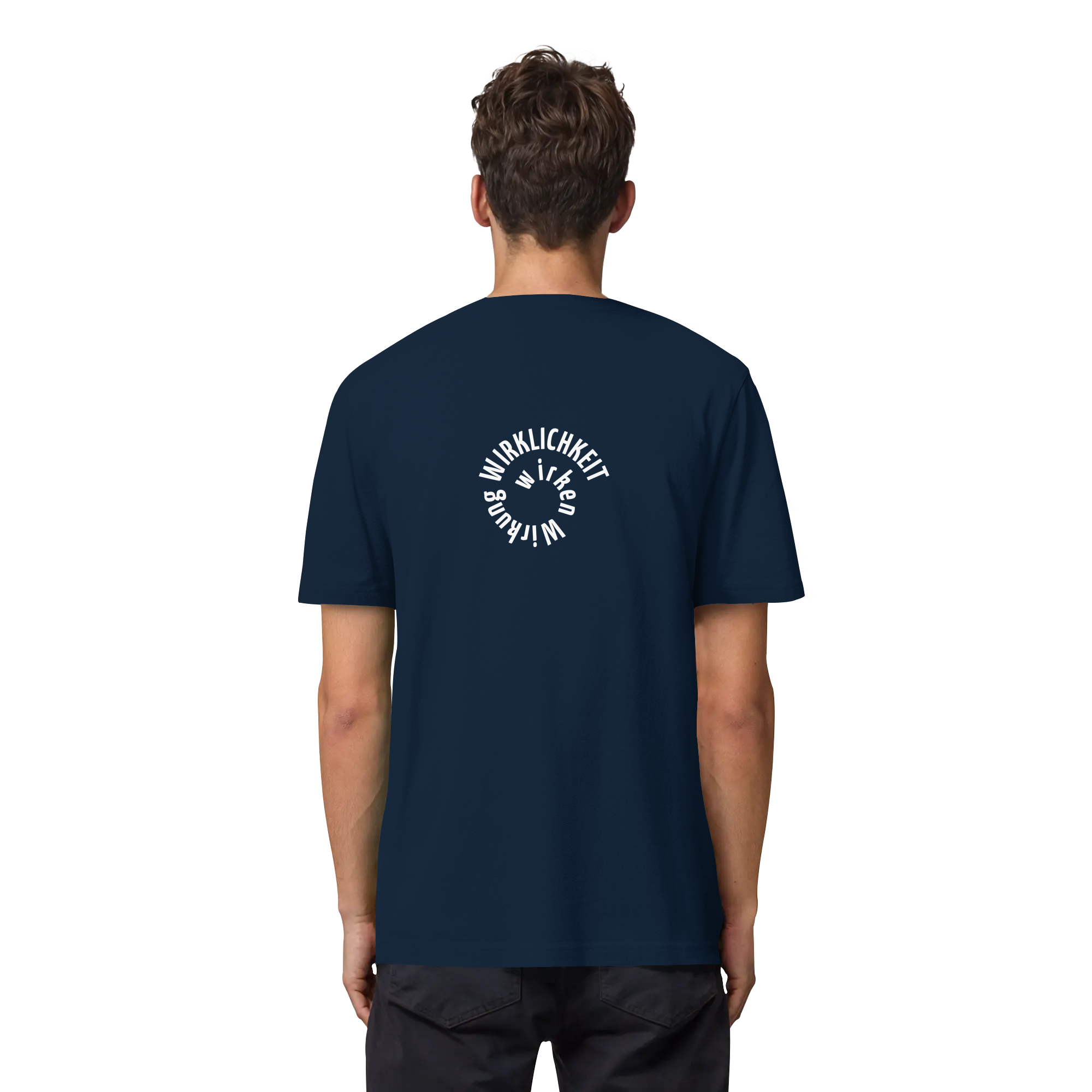 WHITE BACK - Heavy T-Shirt