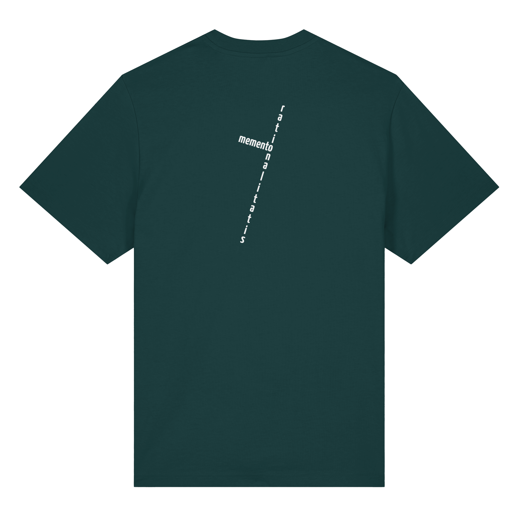 WHITE BACK (K2) - Organic Heavy T-Shirt