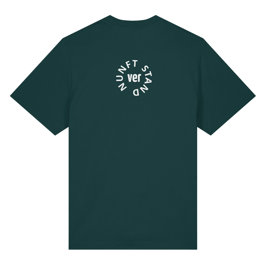 WHITE BACK (K4) - Organic Heavy T-Shirt