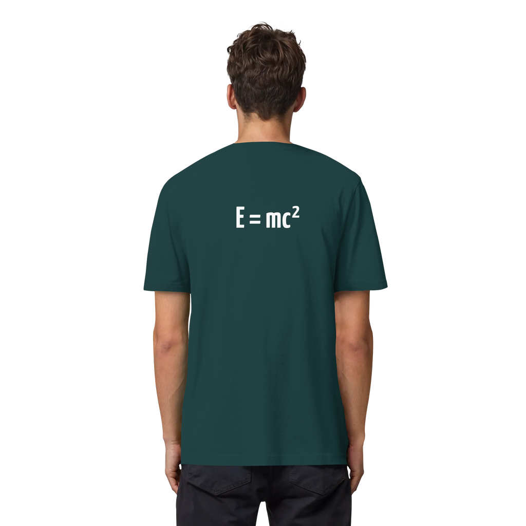 WHITE BACK (K3) - Organic Heavy T-Shirt