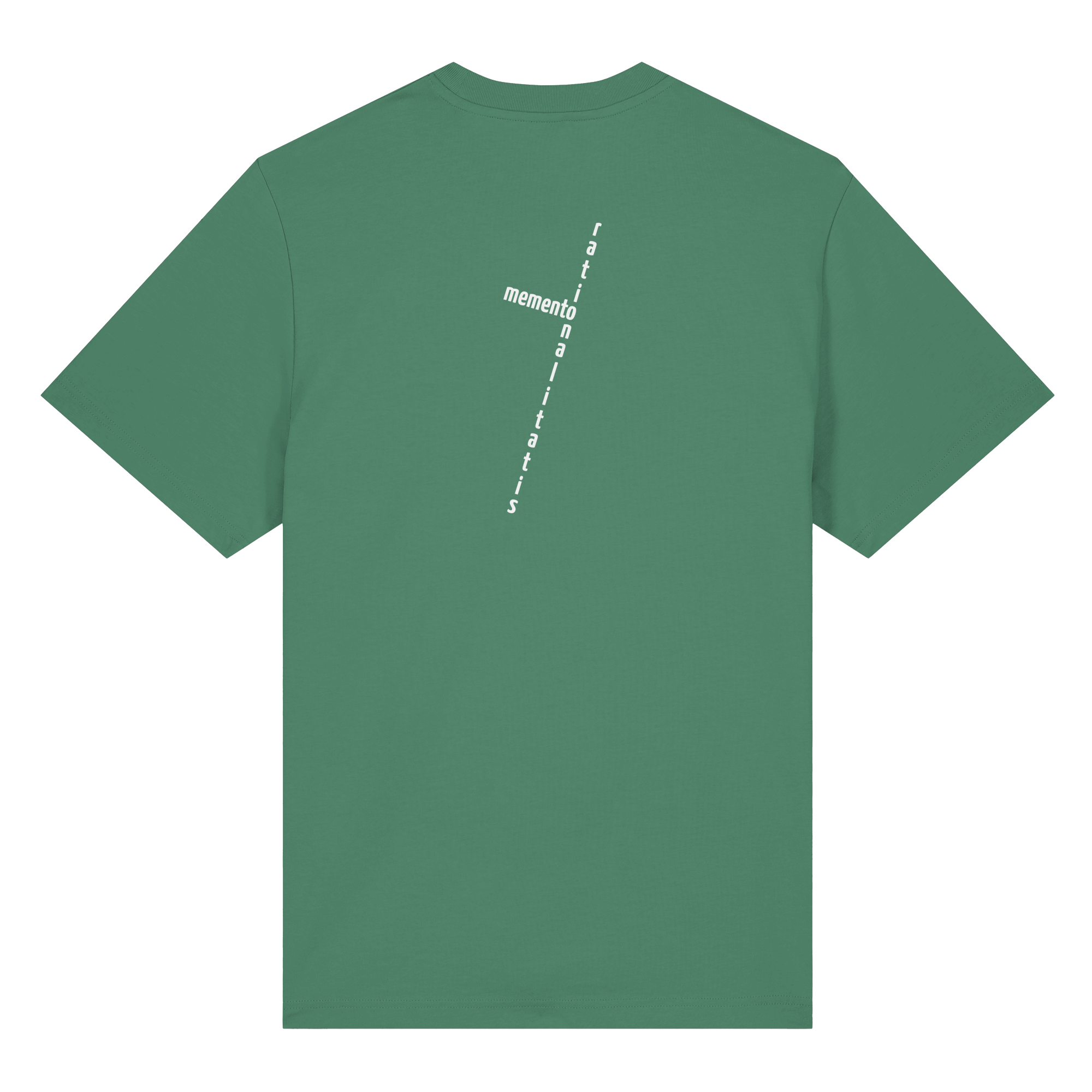 WHITE BACK (K2) - Organic Heavy T-Shirt