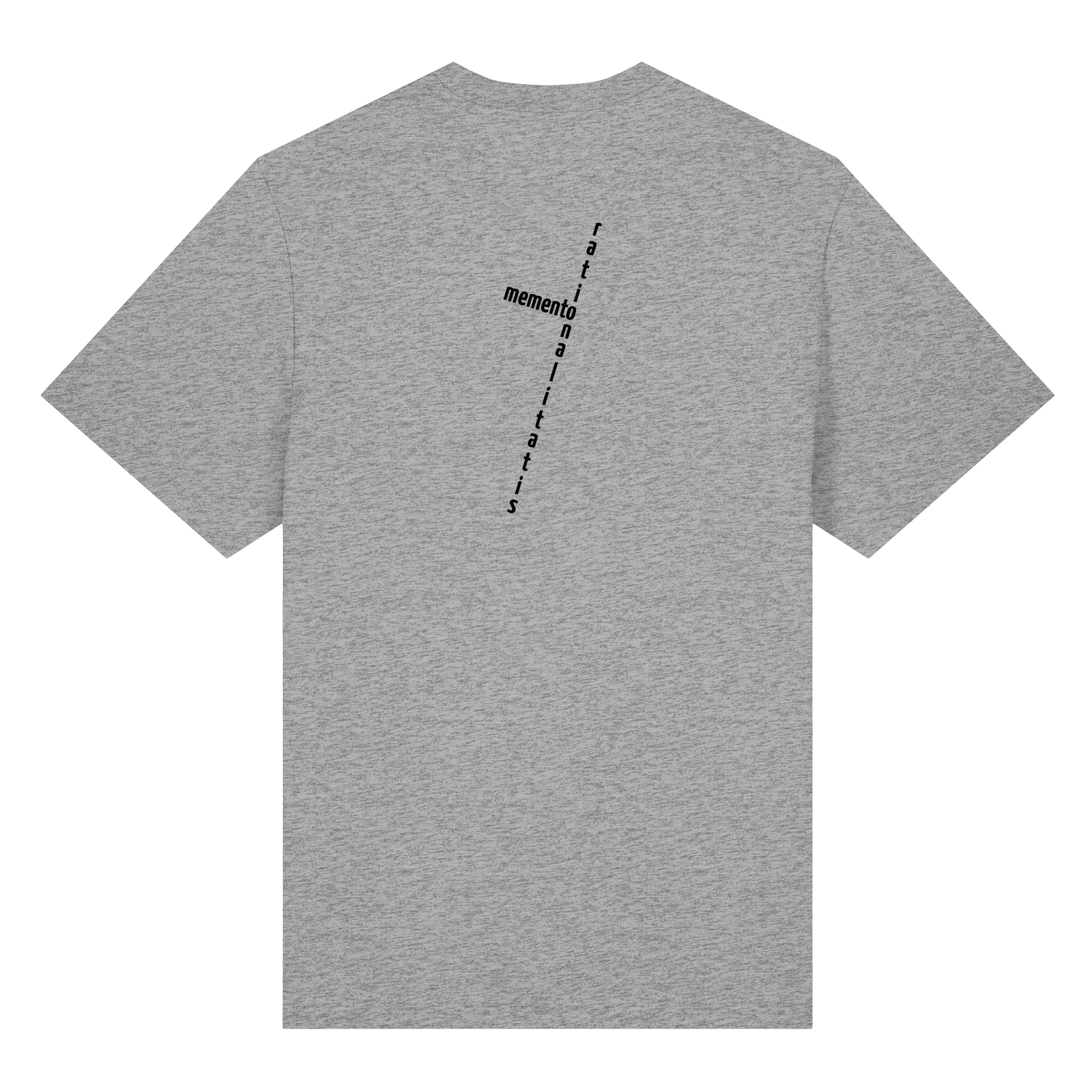 BLACK BACK (K2) - Organic Heavy T-Shirt