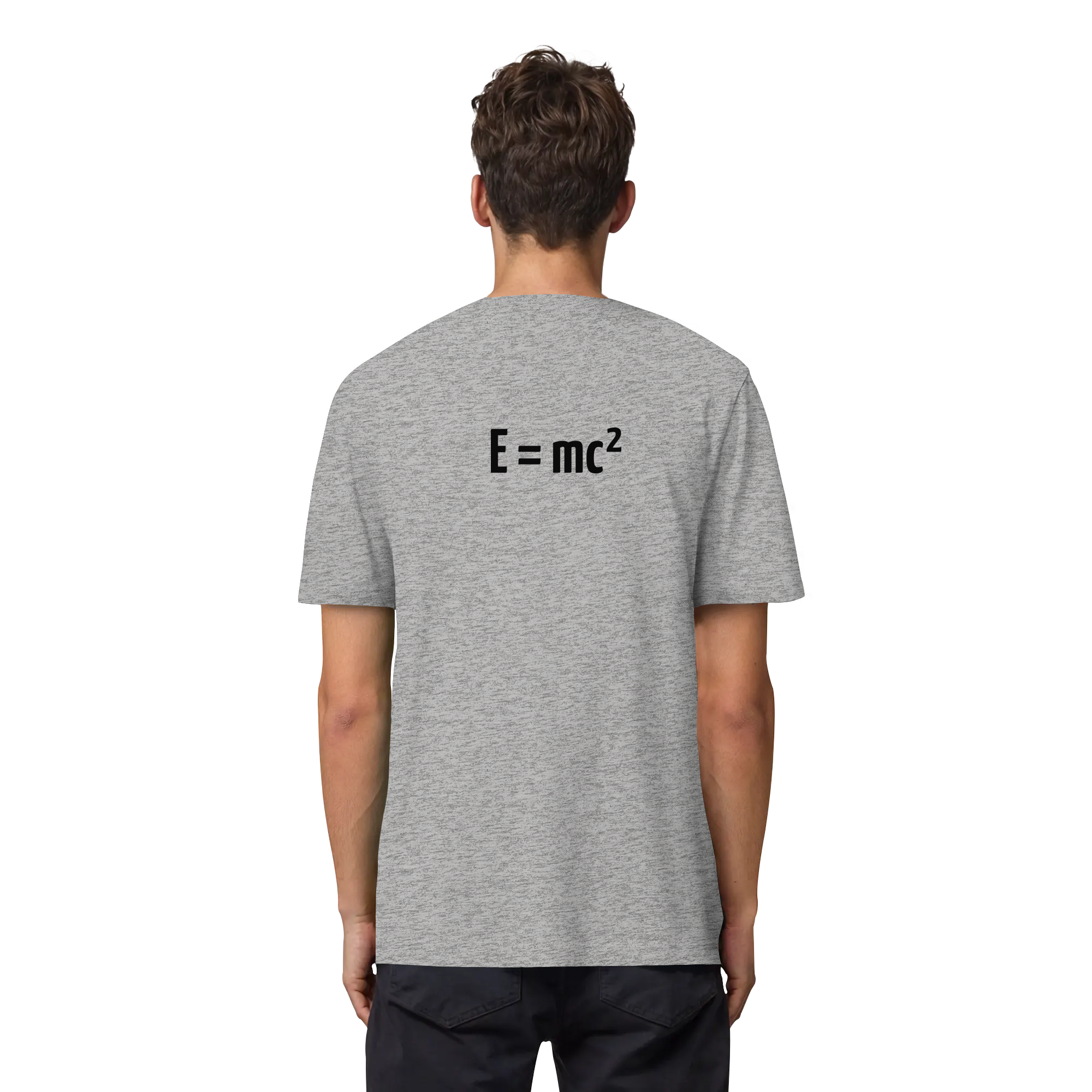 BLACK BACK (K3) - Organic Heavy T-Shirt