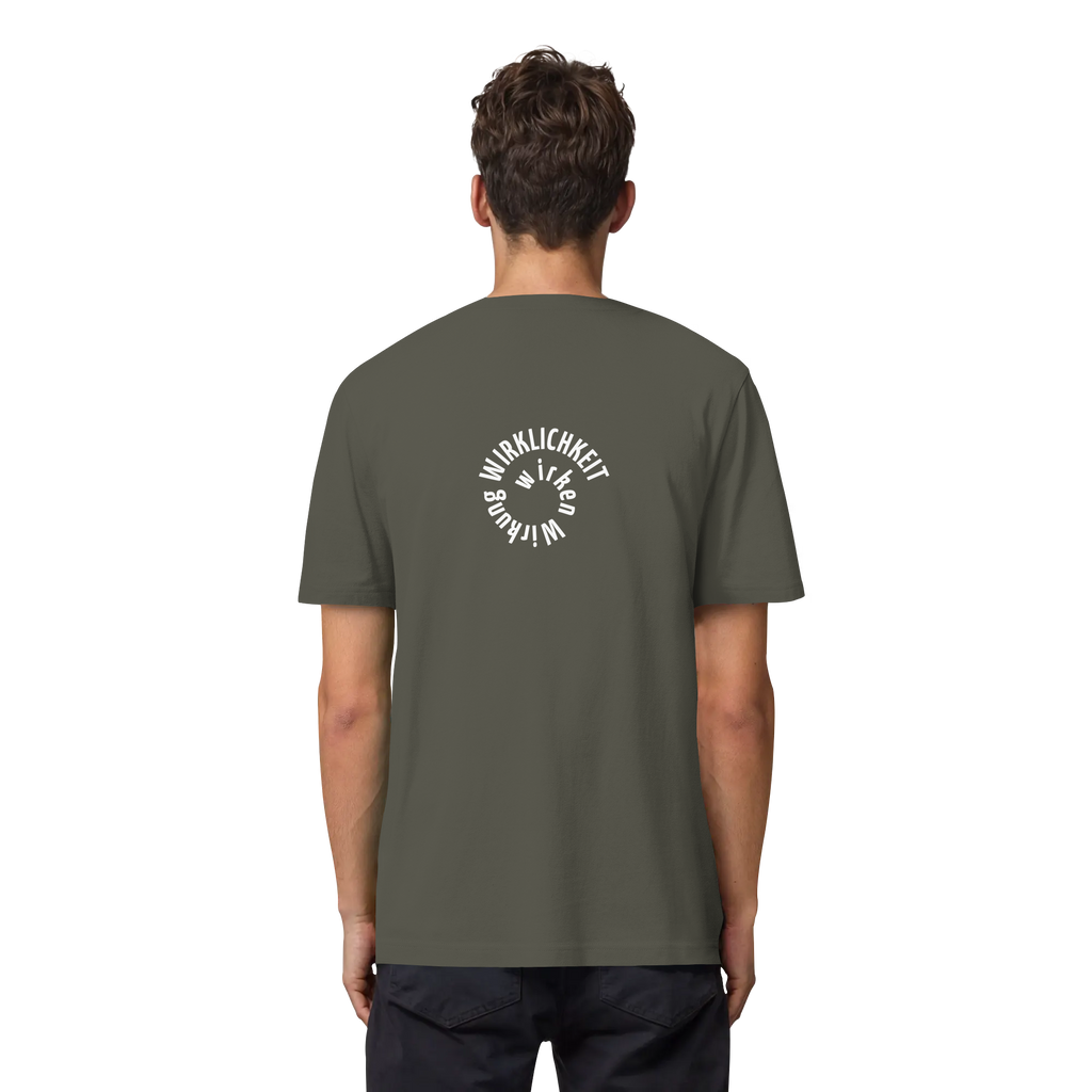 WHITE BACK - Heavy T-Shirt