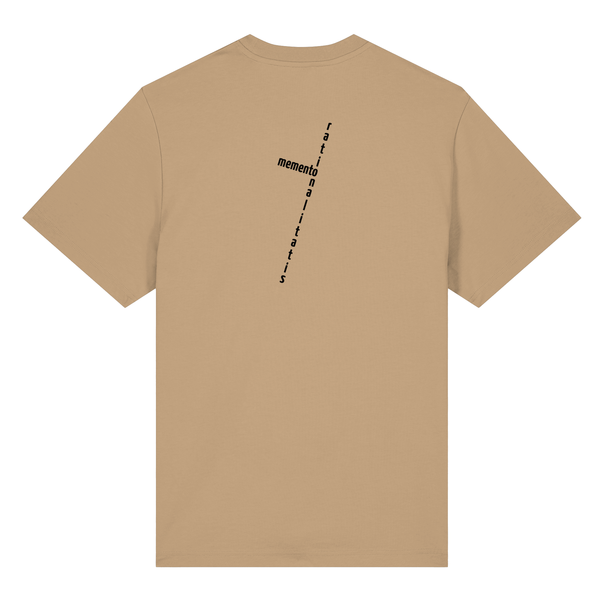 BLACK BACK (K2) - Organic Heavy T-Shirt