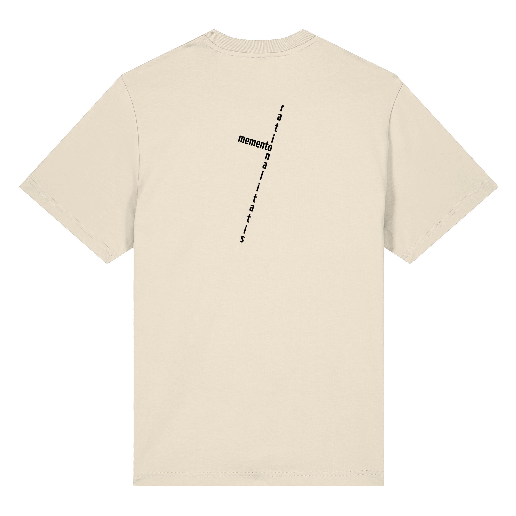 BLACK BACK (K2) - Organic Heavy T-Shirt