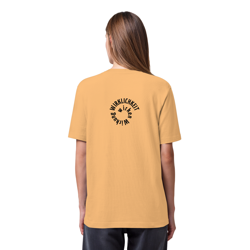 BLACK BACK (K1)  - Organic Heavy T-Shirt