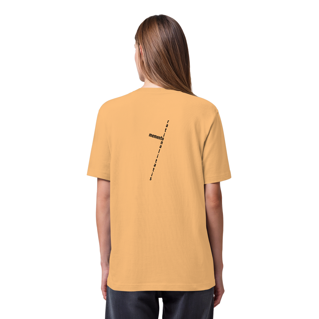 BLACK BACK (K2) - Organic Heavy T-Shirt