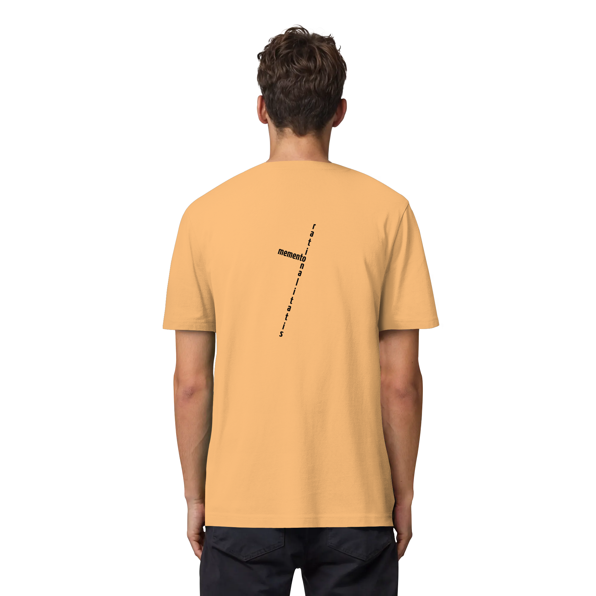 BLACK BACK (K2) - Organic Heavy T-Shirt