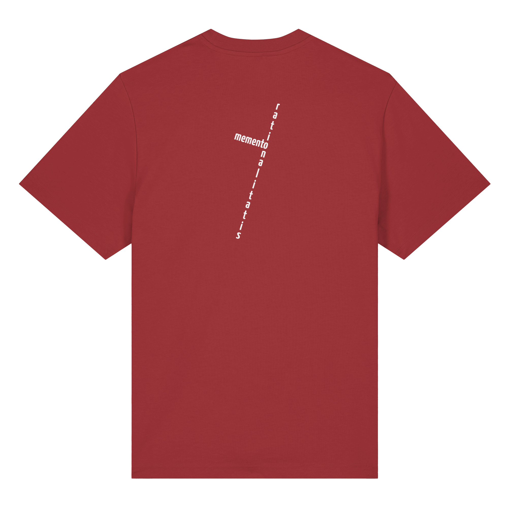 WHITE BACK (K2) - Organic Heavy T-Shirt