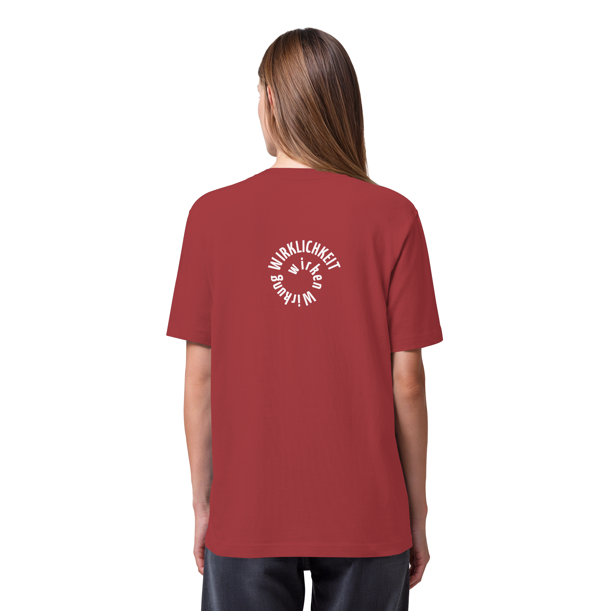 WHITE BACK - Heavy T-Shirt