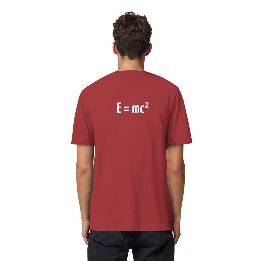 WHITE BACK (K3) - Organic Heavy T-Shirt