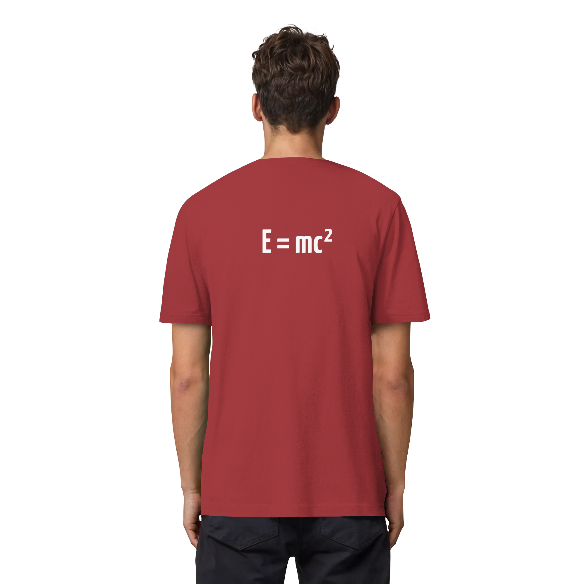 WHITE BACK (K3) - Organic Heavy T-Shirt