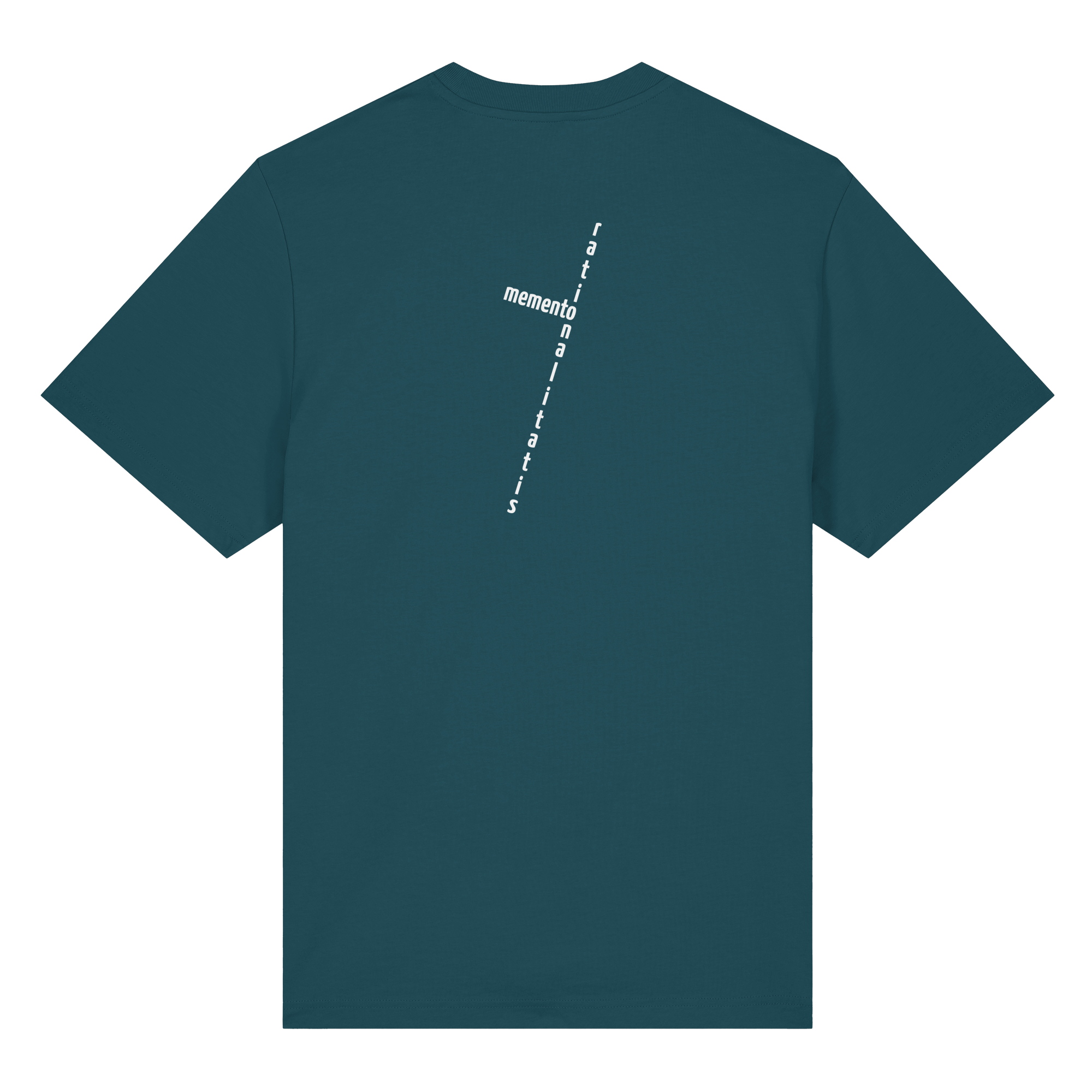 WHITE BACK (K2) - Organic Heavy T-Shirt