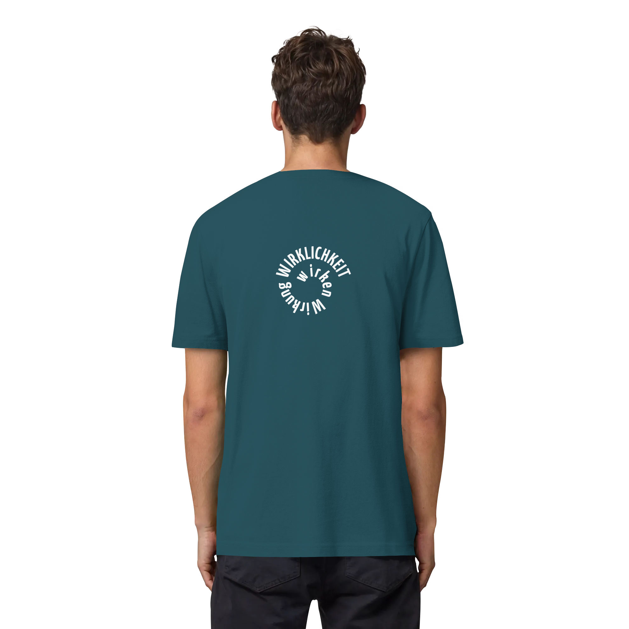 WHITE BACK - Heavy T-Shirt